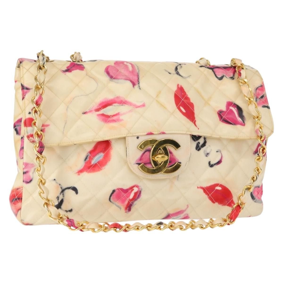 Chanel Chanel Vintage Classic Single Flap Bag Vinyl Size ONE SIZE - 1 Thumbnail