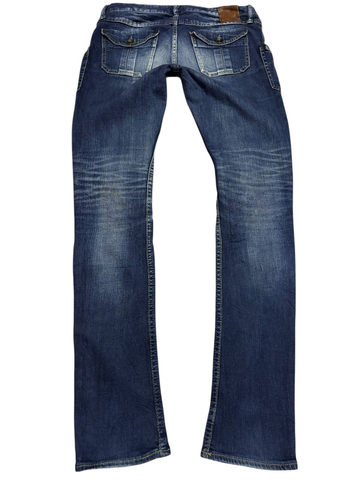 Japanese Brand Vtg Antgauge SP Distressed Skinny Jeans Size US 30 / EU 46 - 2 Thumbnail