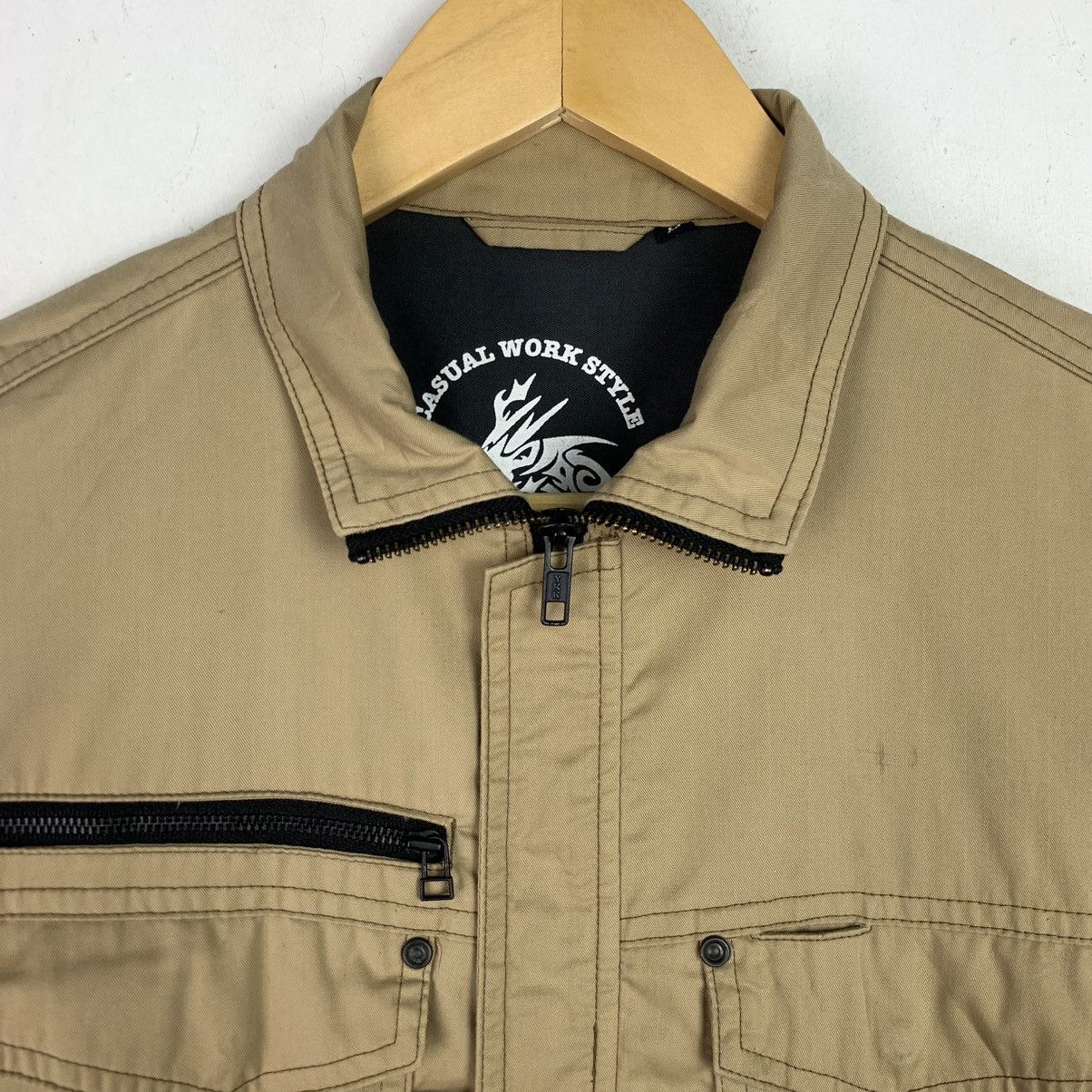 Designer × Japanese Brand × Vintage Vintage Jichodo Z-Dragon Jacket Size US L / EU 52-54 / 3 - 2 Thumbnail