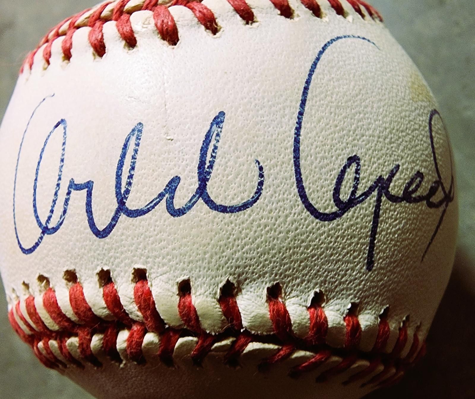 Other Orlando Cepeda signed autographed baseball. COA Size ONE SIZE - 2 Thumbnail
