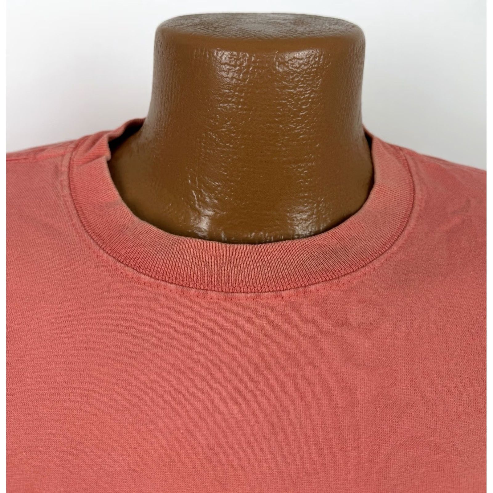 Anvil VINTAGE Anvil Bar Shirt Mens L Pink 1990s T-Shirt Funny Distressed Size US L / EU 52-54 / 3 - 6 Thumbnail