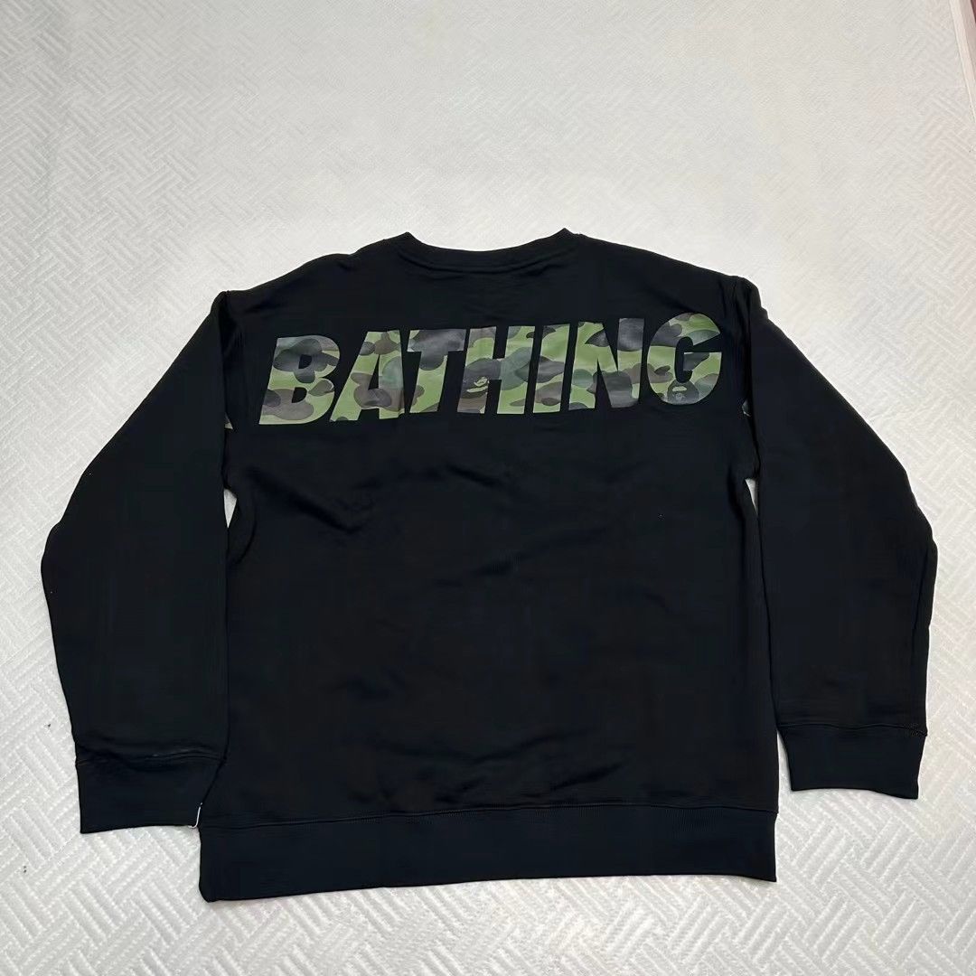 Bape 1ST CAMO BATHING APE CAMO CREWNECK Size US XL / EU 56 / 4 - 8 Thumbnail