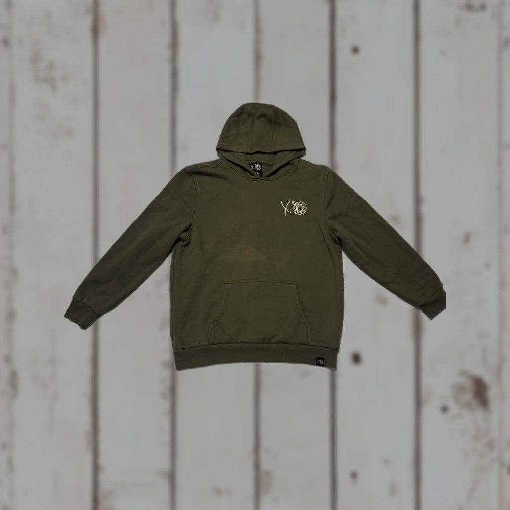 Vintage VINTAGE? (No) The Weeknd XO Legend of the Fall Starboy Pullover Hoody Size Large Olive Green Cotton Logo Hoodie Men Regular Size US L / EU 52-54 / 3 - 1 Thumbnail