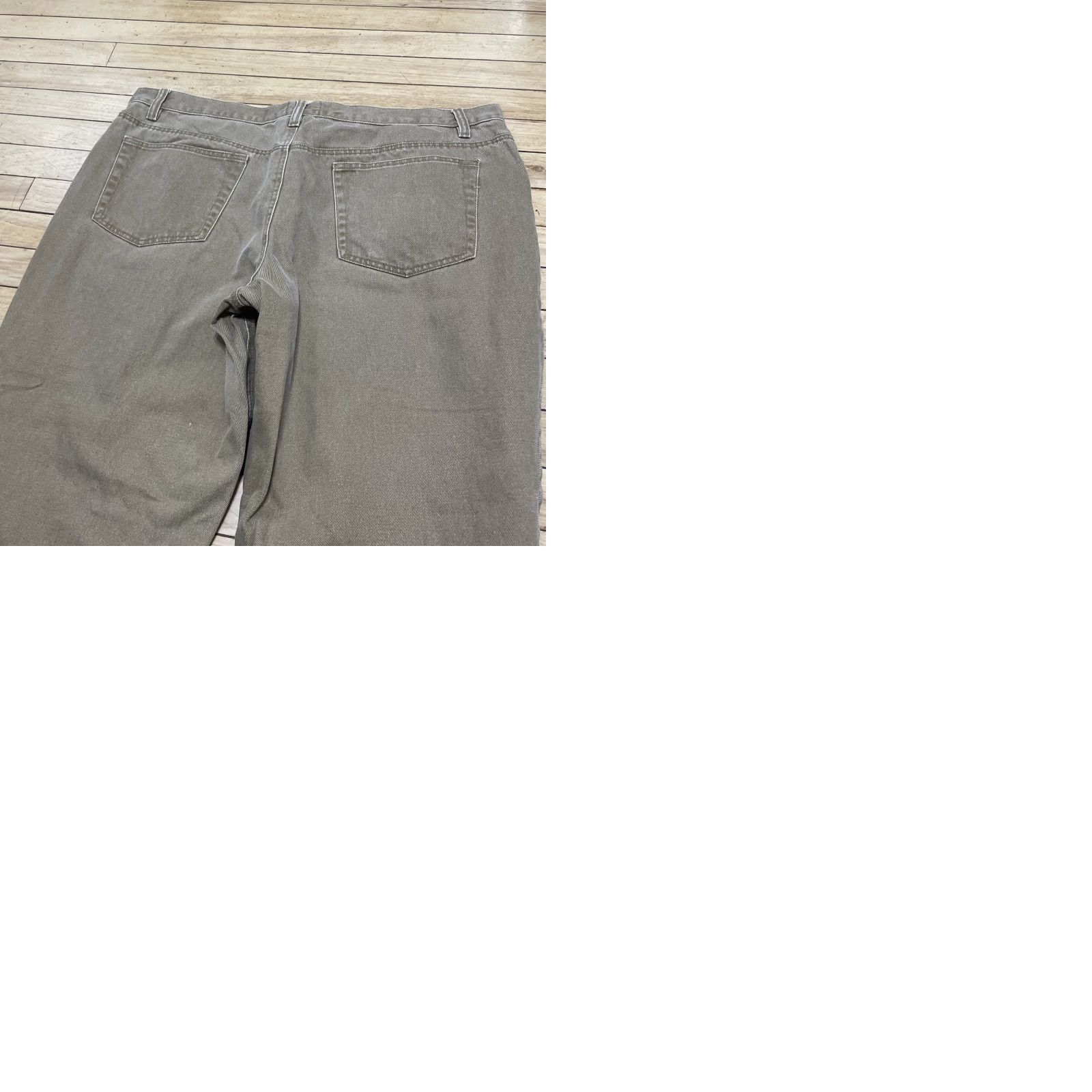 Vintage Red Head Brand Co Pants Men 42x30 Straight Khaki Workwear Canvas Plaid Flannel Lined Cargo Pocket Zip Button Casual Workwear Size US 42 / EU 58 - 12 Thumbnail