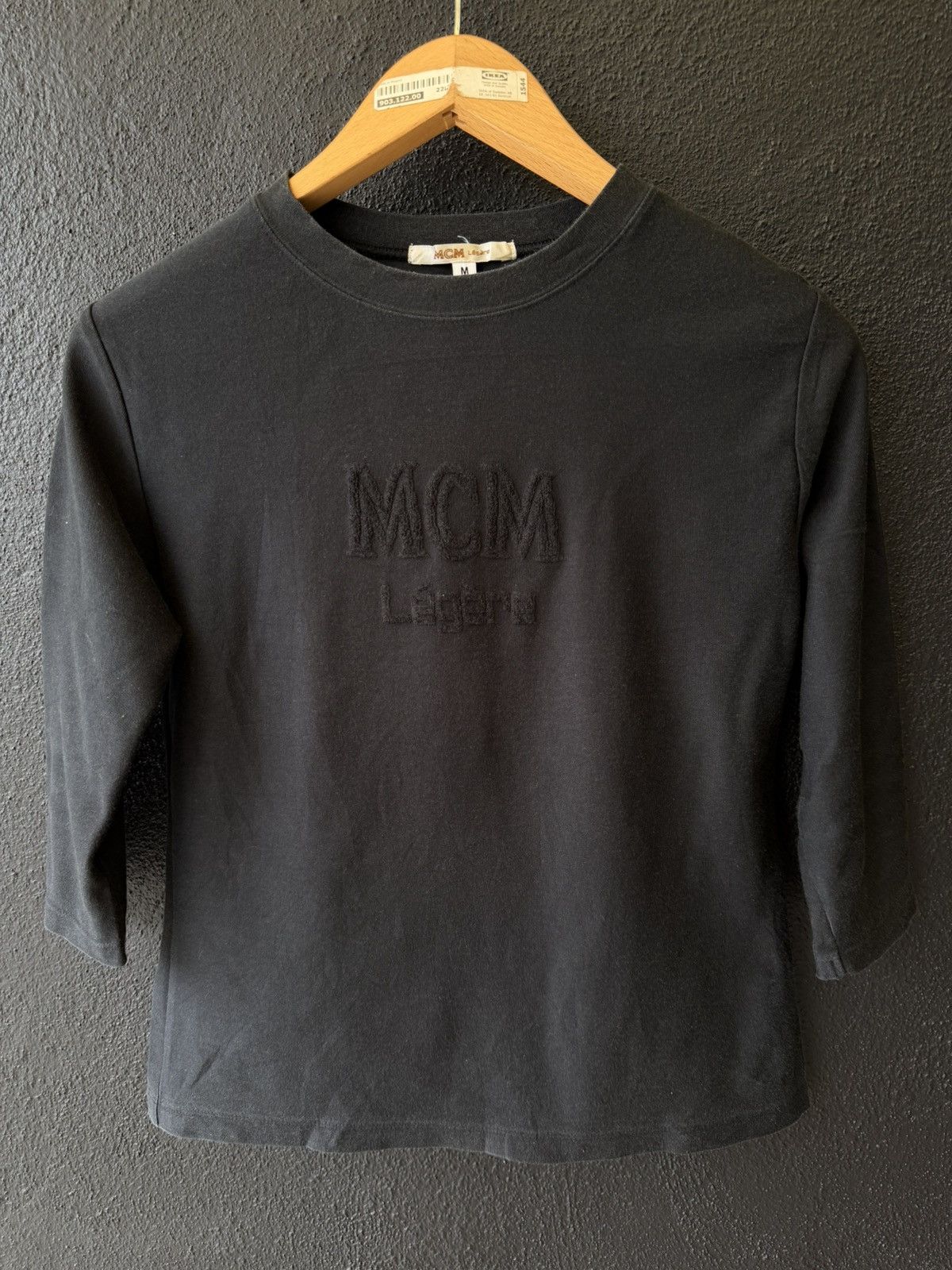 MCM Vintage 90s MCM Legere Spell Out Embroidery Logo Size M / US 6-8 / IT 42-44 - 1 Thumbnail