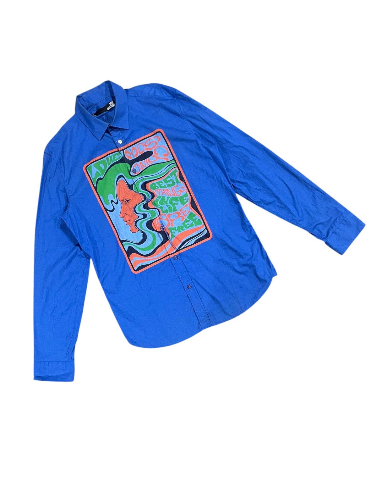 Moschino Love Moschino Woodstock Inspire Shirts Size US L / EU 52-54 / 3 - 3 Thumbnail
