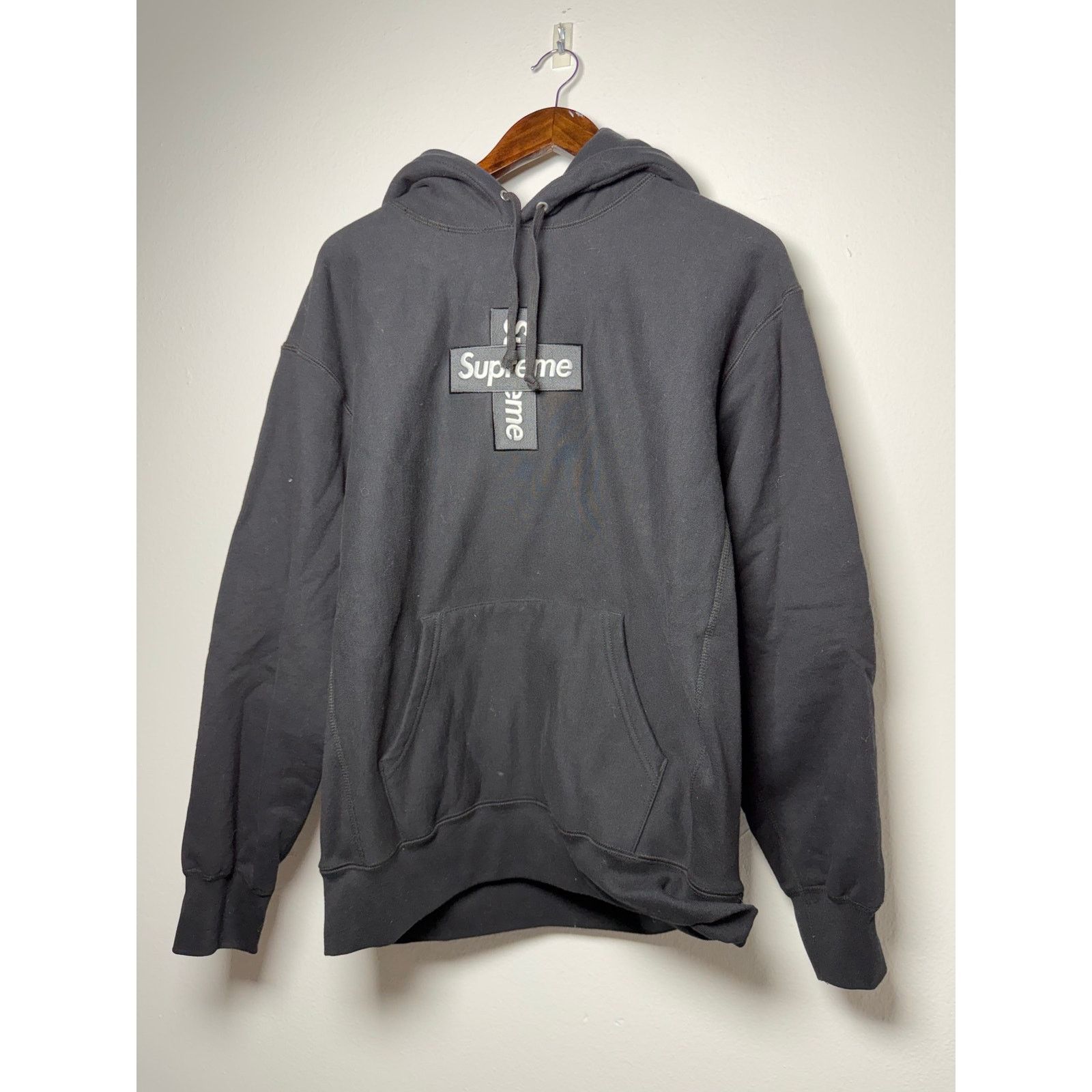 Supreme Supreme Kate Moss Hooded Sweatshirt hoodie black logo