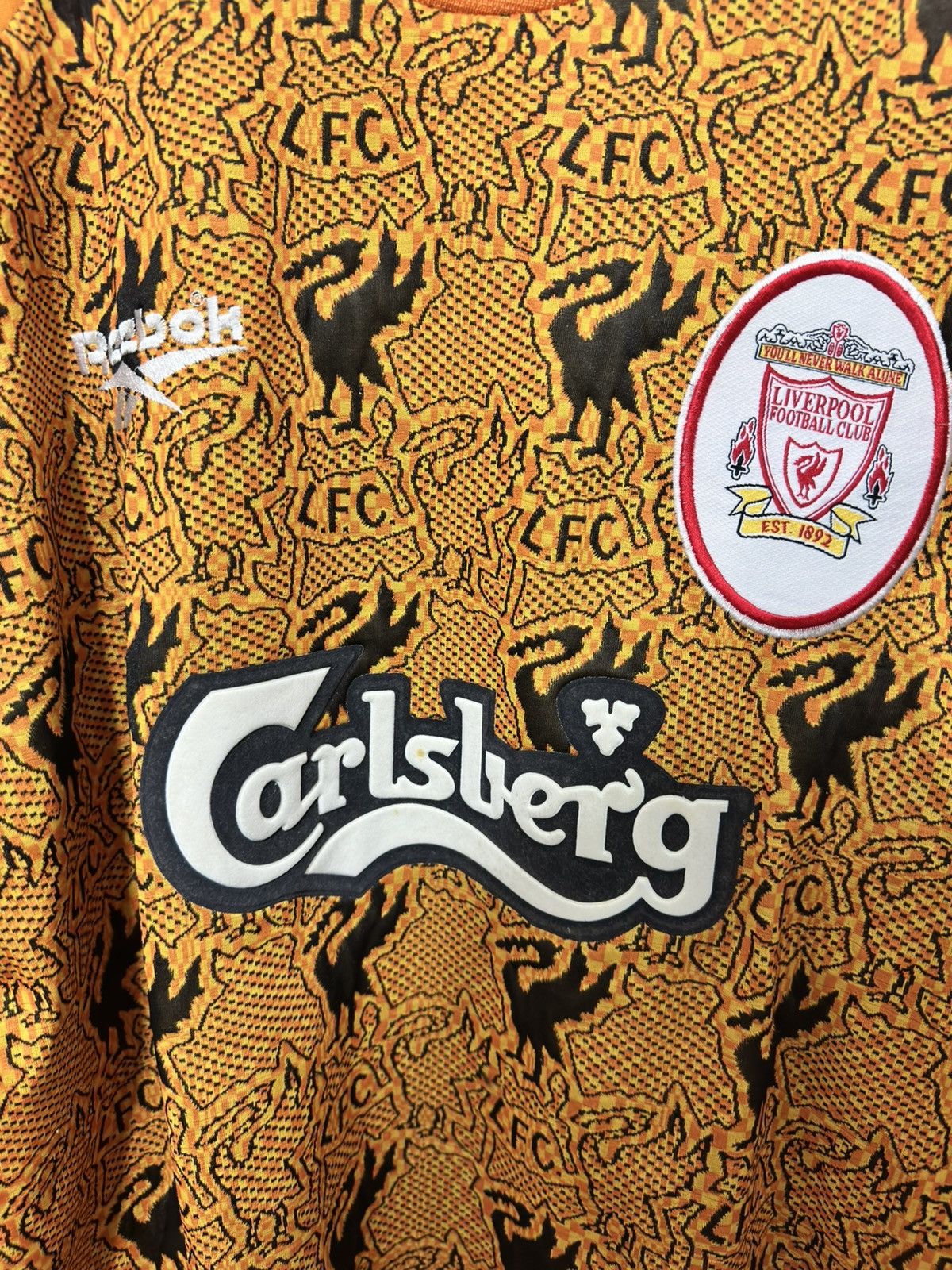 Very Rare Vintage Liverpool 1996 GK LS Football Jersey James