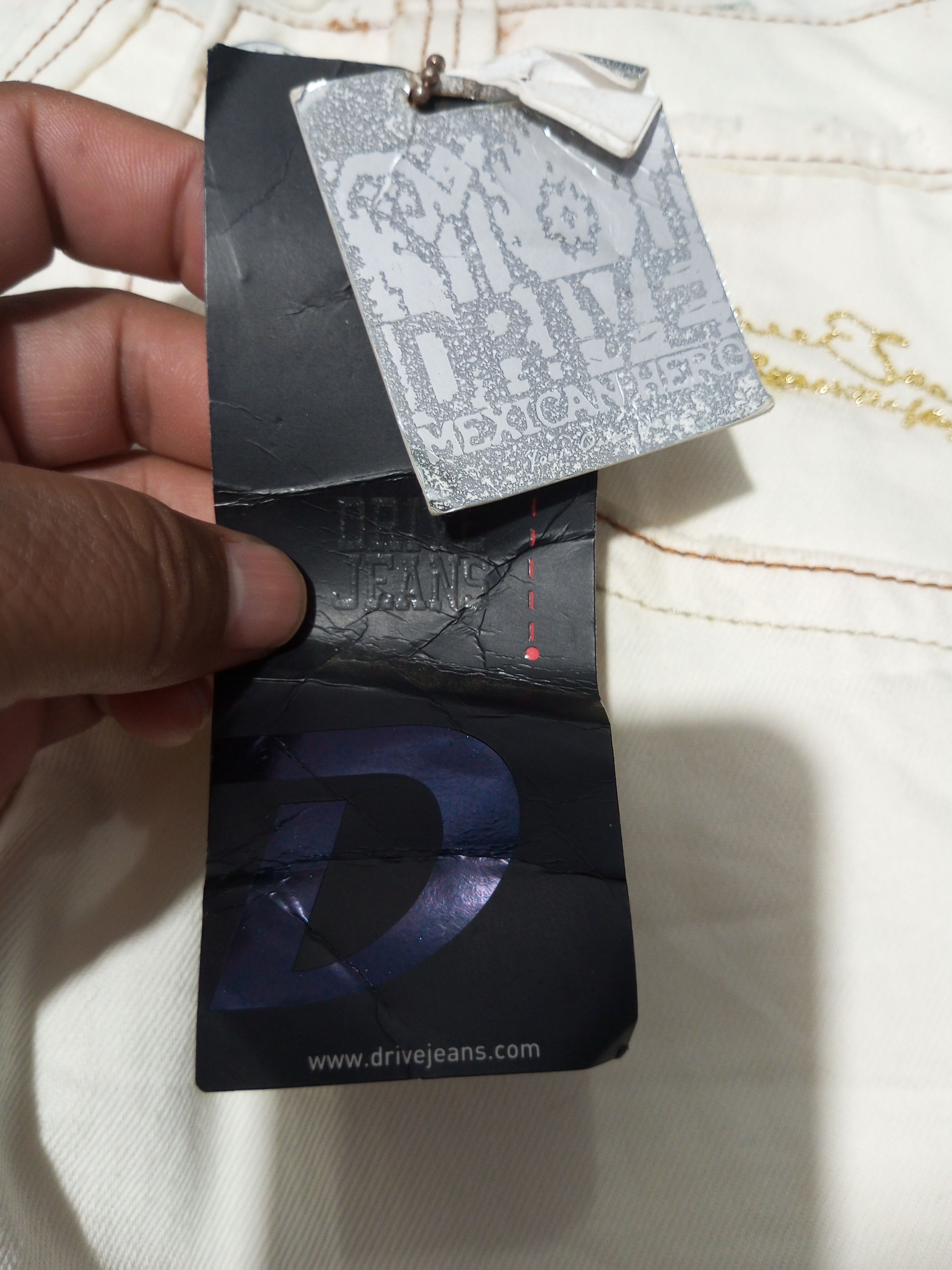 20471120 Vintage drive jeans super flared distressed denim Size US 26 / EU 42 - 8 Thumbnail