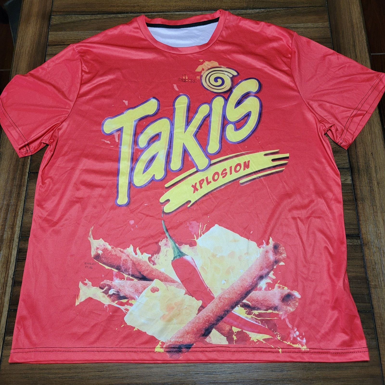 Other Takis Explosion Unisex Red Shirt - Size XXXL* Size US XXL / EU 58 / 5 - 1 Thumbnail