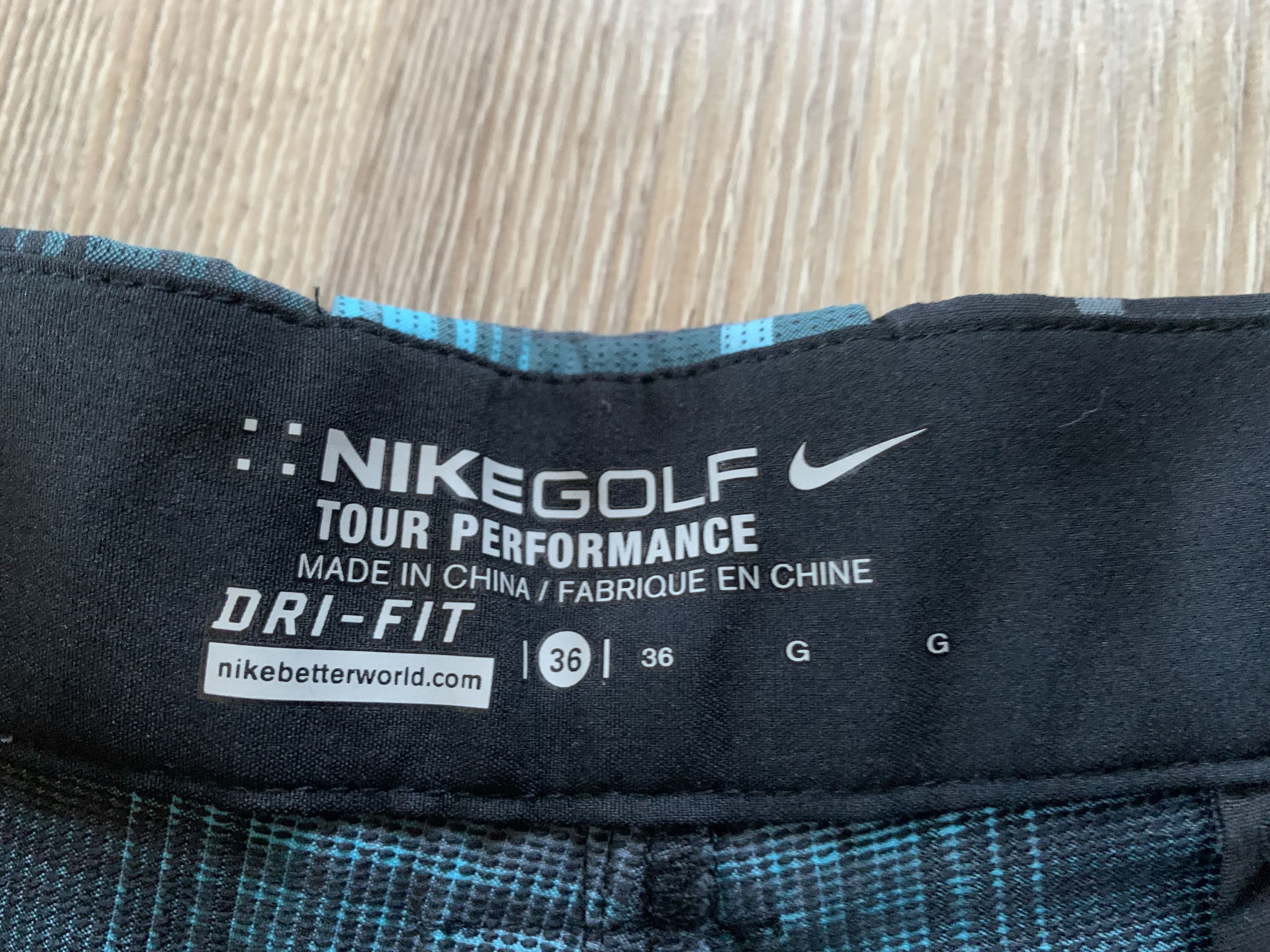 Nike Nike Golf Tour Performance Plaid Shorts Size US 36 / EU 52 - 7 Thumbnail
