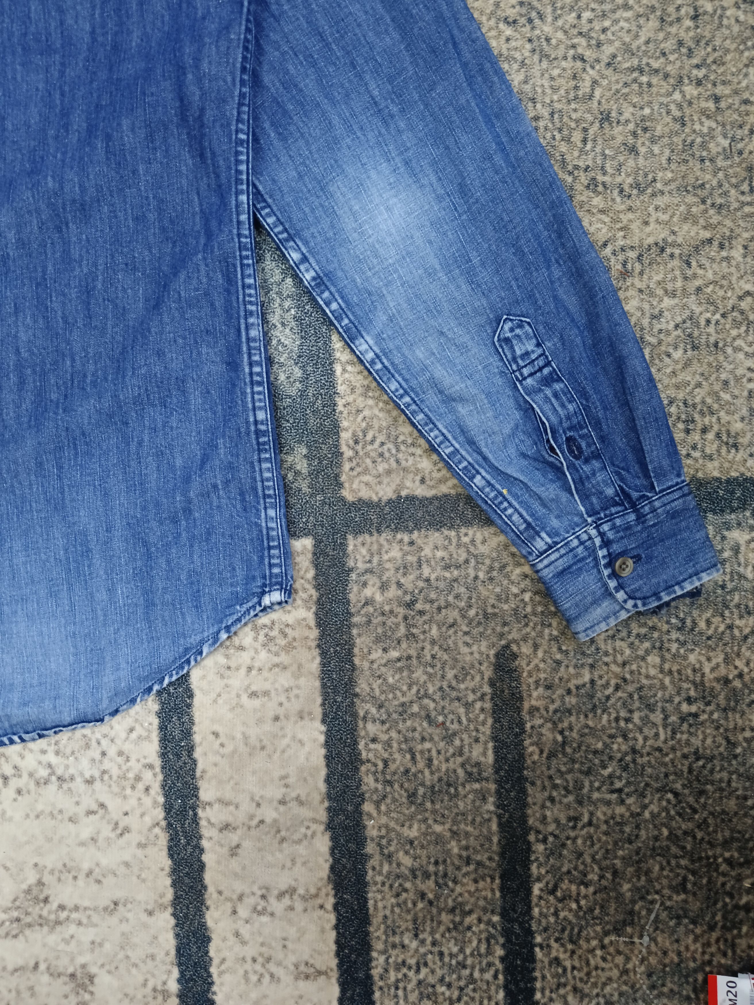 Supreme 0G🔥GRAIL DiSTRESSED DENIM SHIRT SUPREME Size US M / EU 48-50 / 2 - 6 Thumbnail