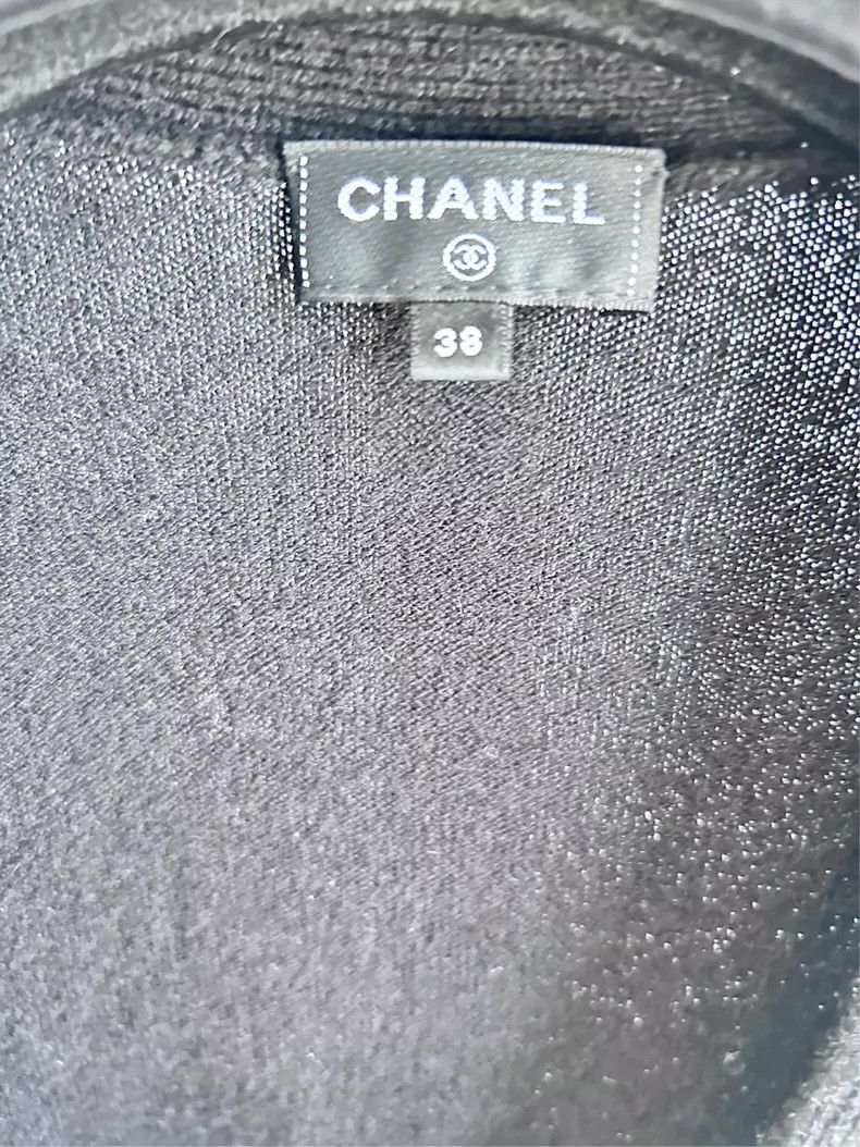 Chanel Chanel Early Spring Peace Dove Pattern Cashmere Knitted Ca Size XS / US 0-2 / IT 36-38 - 3 Thumbnail