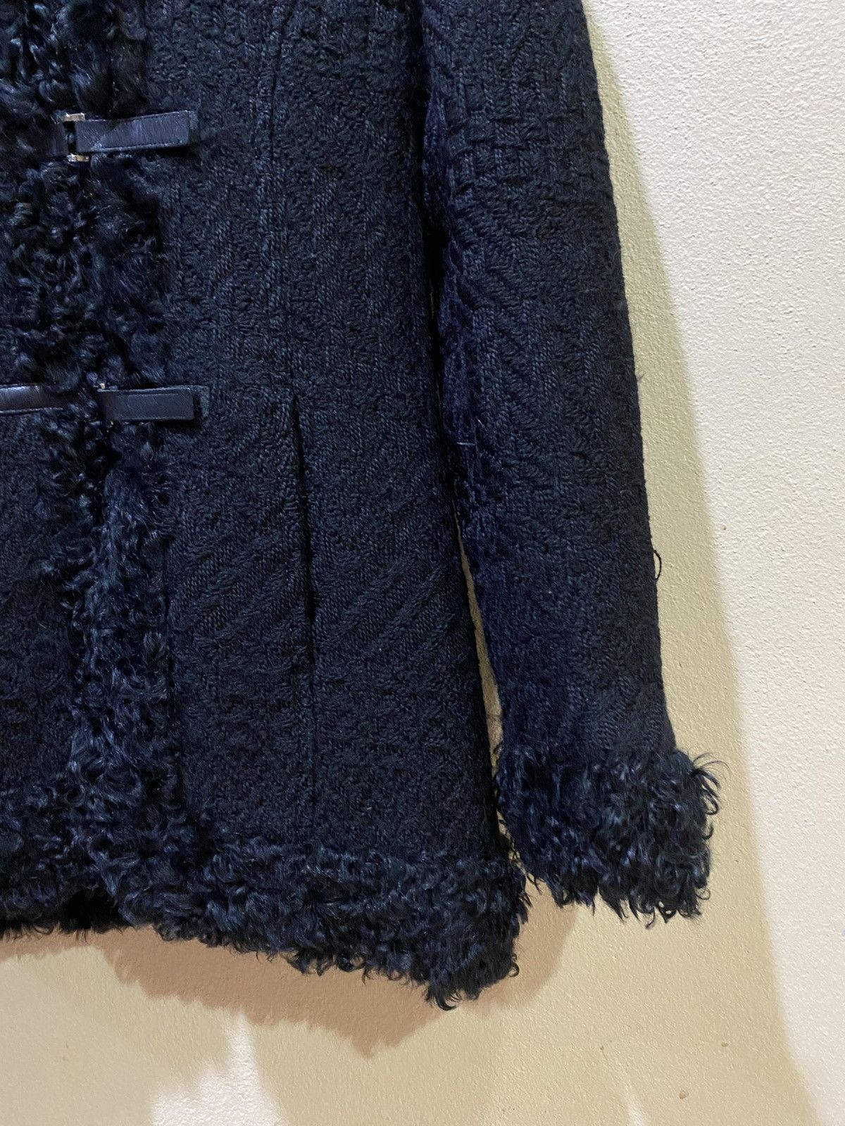 Yohji Yamamoto Ined International Knit Hoodie Jacket Size S / US 4 / IT 40 - 3 Thumbnail
