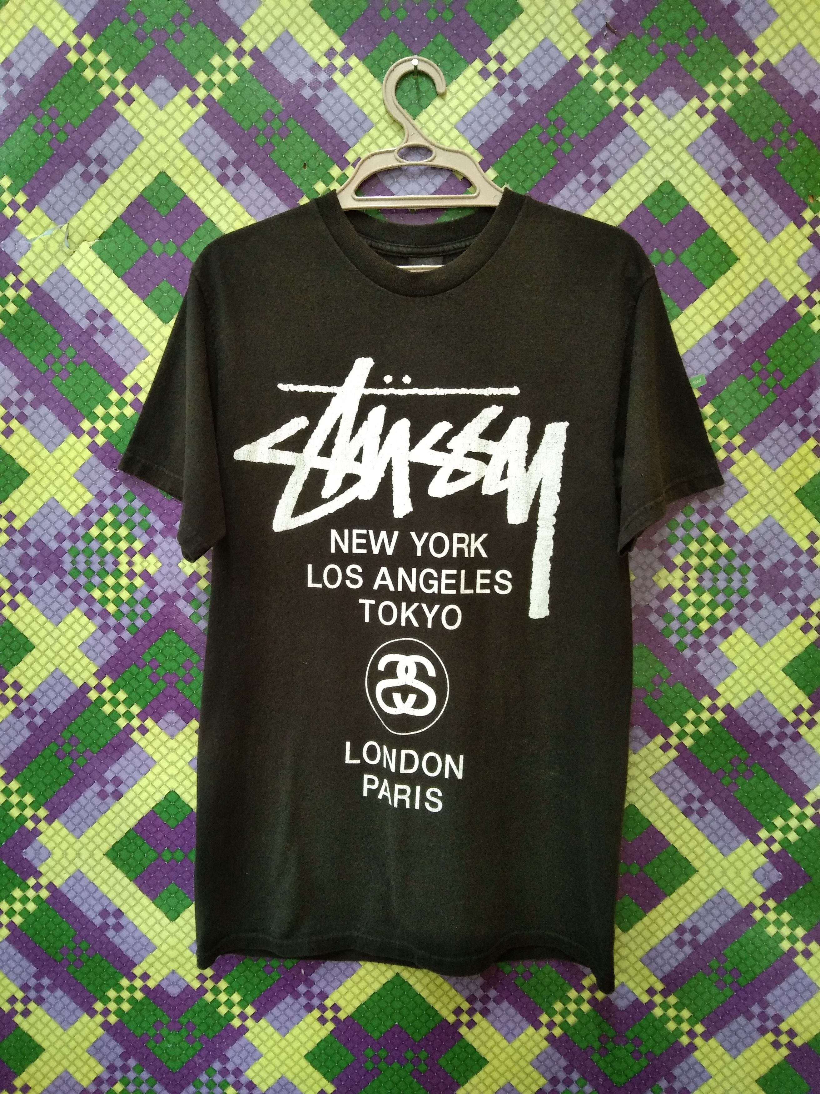 Other VINTAGE STUSSY TOUR T-SHIRT Size US M / EU 48-50 / 2 - 1 Thumbnail