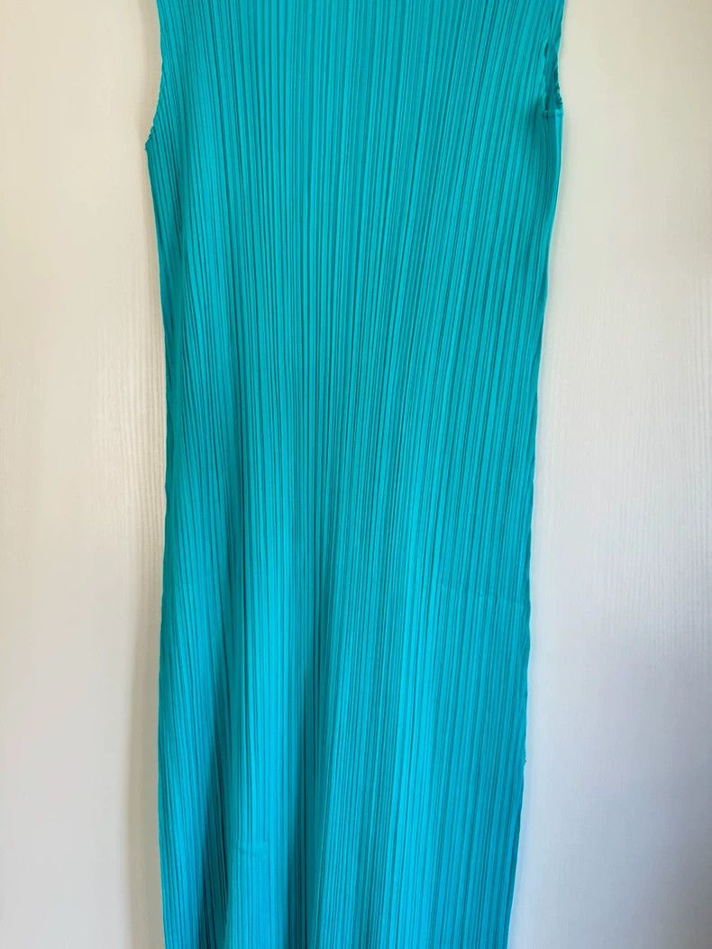 Issey Miyake Issey Miyake size:3 Blue dress Size M / US 6-8 / IT 42-44 - 2 Thumbnail