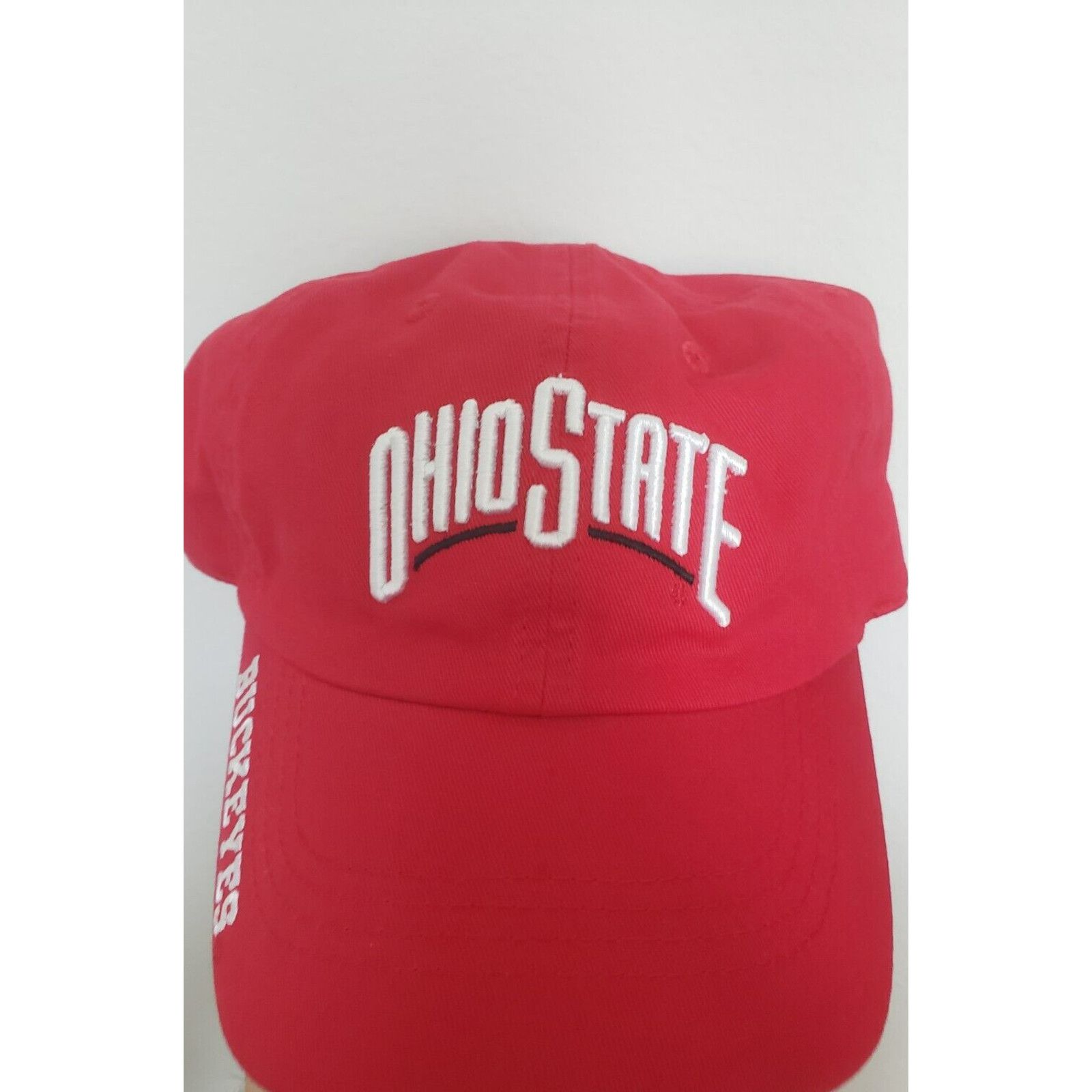 NCAA Ohio State Buckeyes Hat Dad Strapback Strap Back Red NCAA Size ONE SIZE - 1 Thumbnail