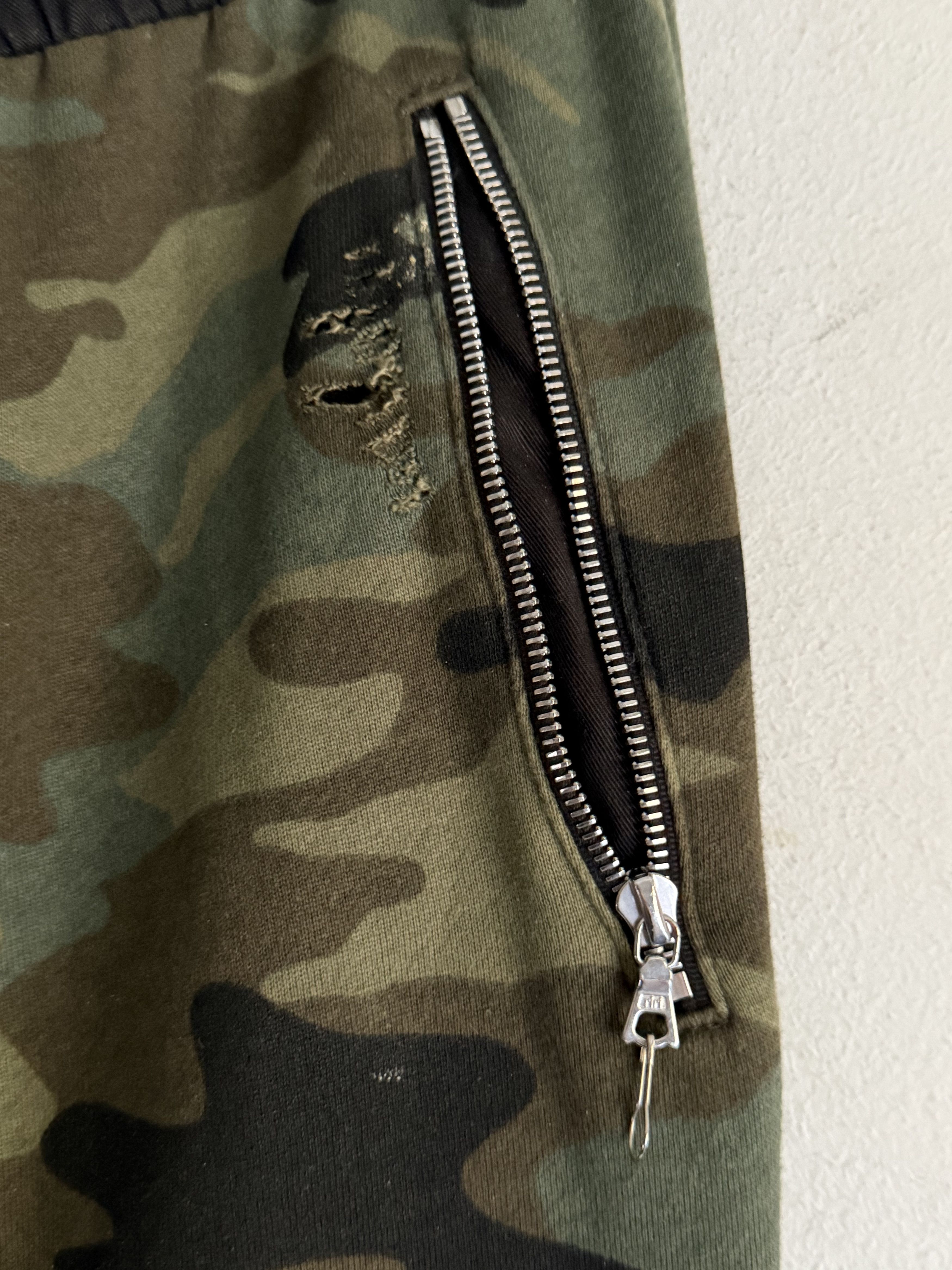 Amiri Amiri MX1 Leather Patch Sweatpants Camo Size US 30 / EU 46 - 14 Thumbnail