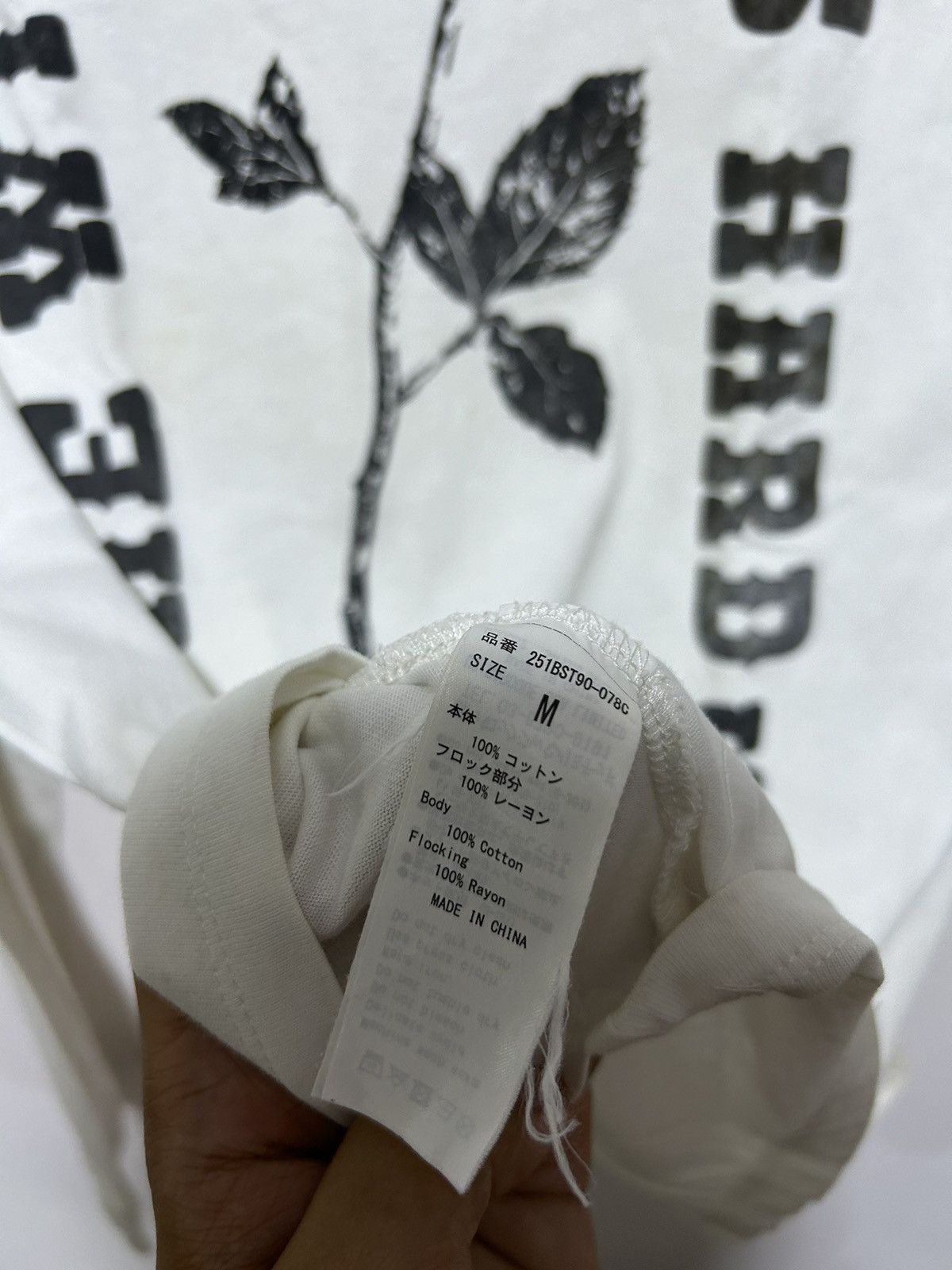 Japanese Brand Japanese Rose Black Bacckarat Tokyo Long Sleeve Size US M / EU 48-50 / 2 - 8 Thumbnail
