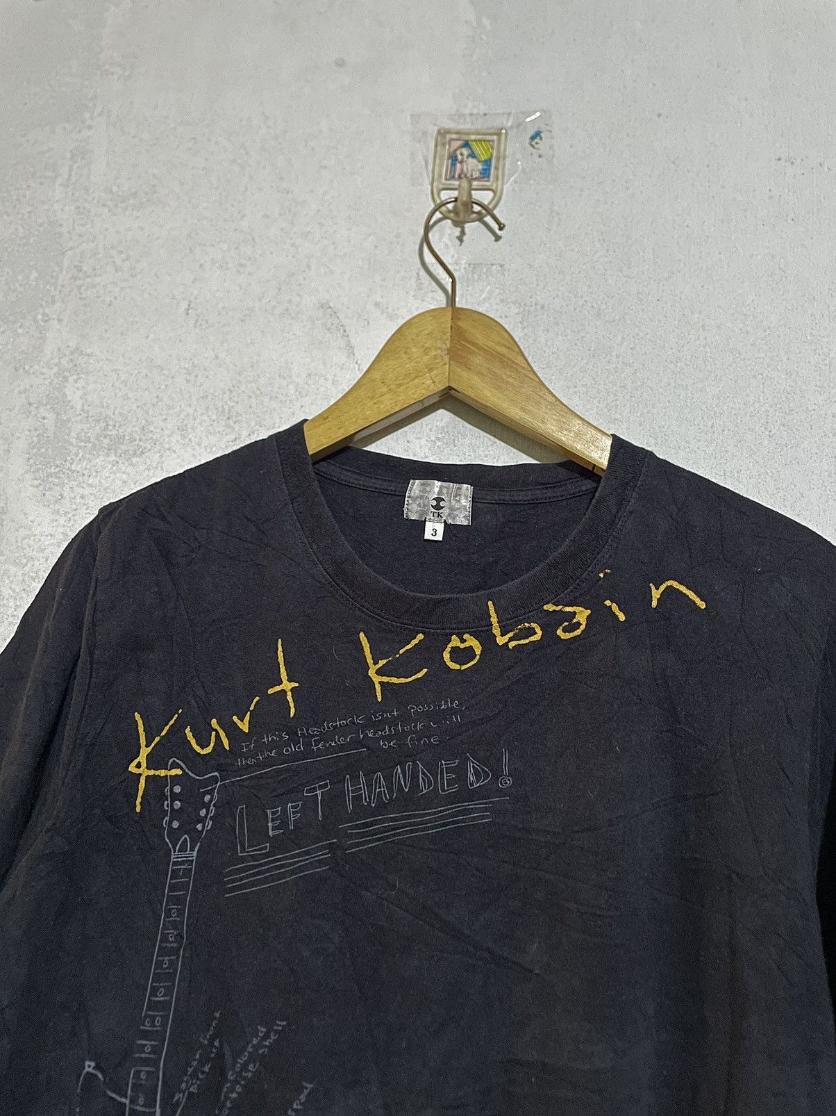 20471120 Japanese Takeo Kikuchi Kurt Cobain Guitar Lgb Style Size US M / EU 48-50 / 2 - 4 Thumbnail