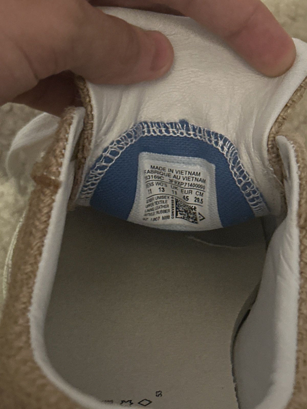 Converse × Golf le Fleur Converse X Golf Le Fleur | Burlap Ox One Star Size US 11 / EU 44 - 6 Thumbnail