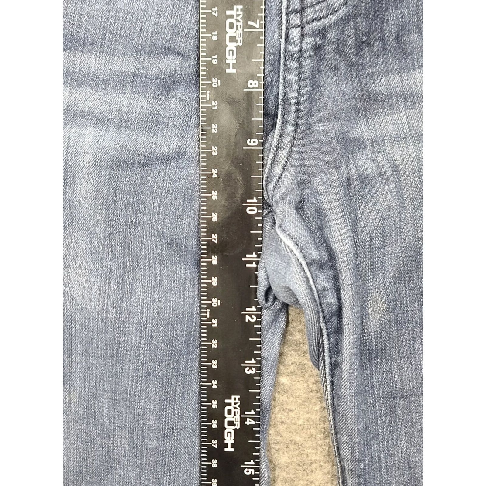 Denime Judy Blue Jeans Women 9 Flare Leg Mid Rise Denim Casual Blue Trouser 5-Pocket Size 30" / US 8 / IT 44 - 7 Thumbnail