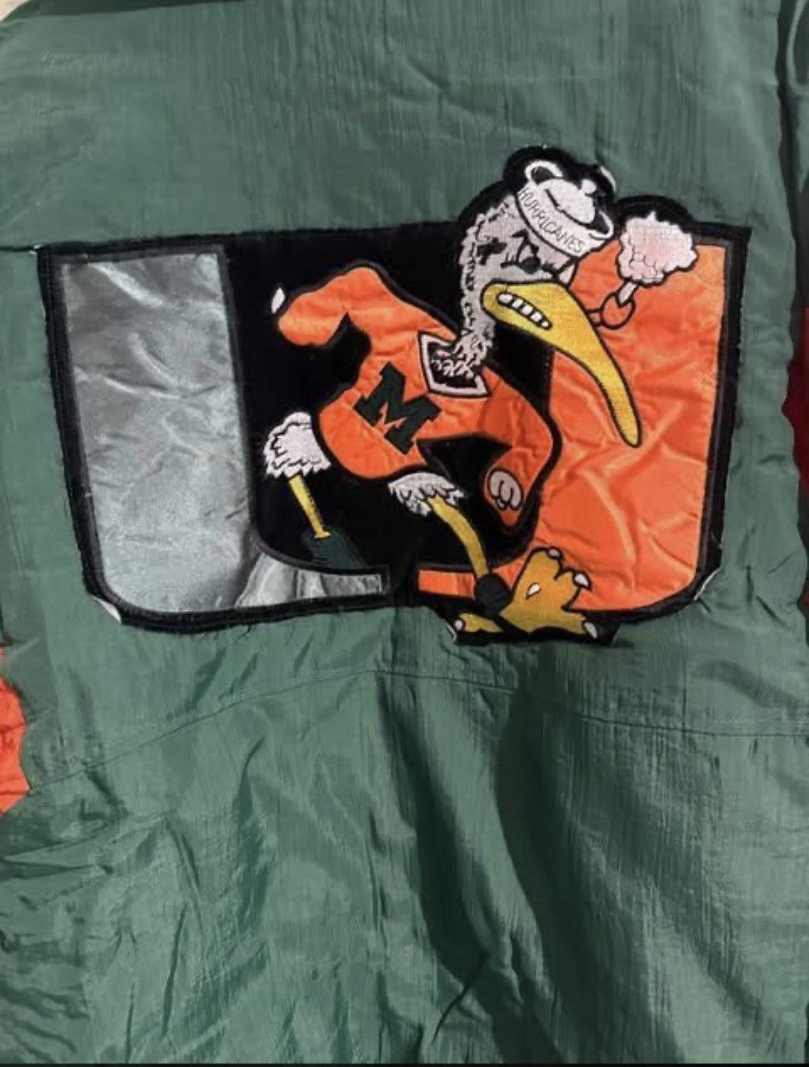 Other 90s Miami hurricanes pull over jacket Size US L / EU 52-54 / 3 - 3 Thumbnail