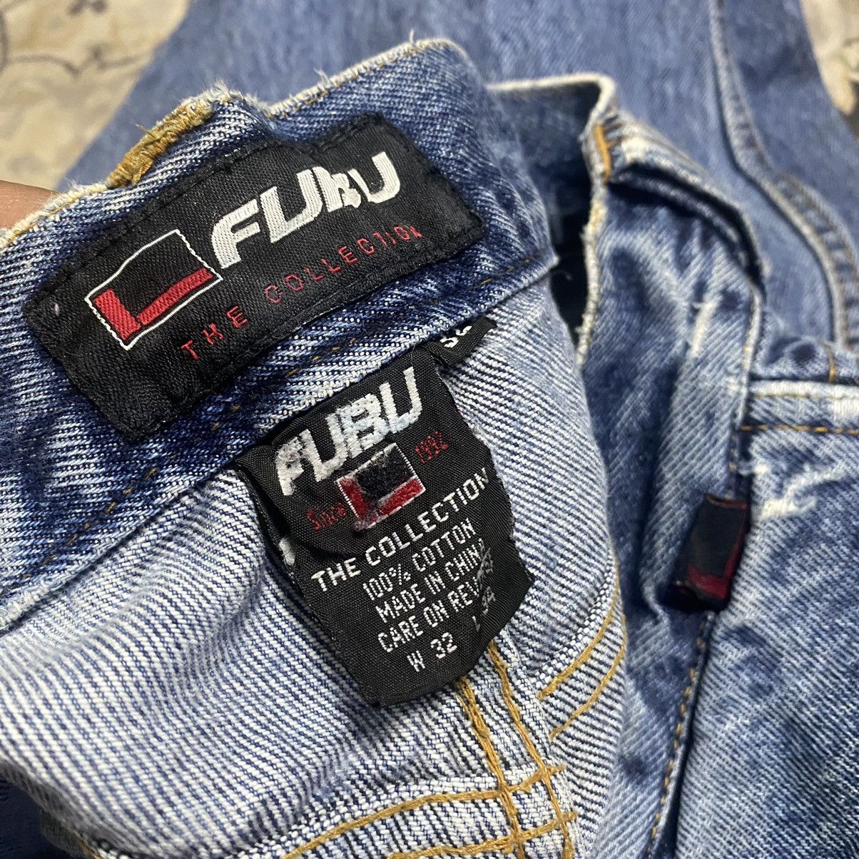 Fubu Vintage Fubu Light Wash Denim Baggy Jeans Size US 32 / EU 48 - 19 Thumbnail