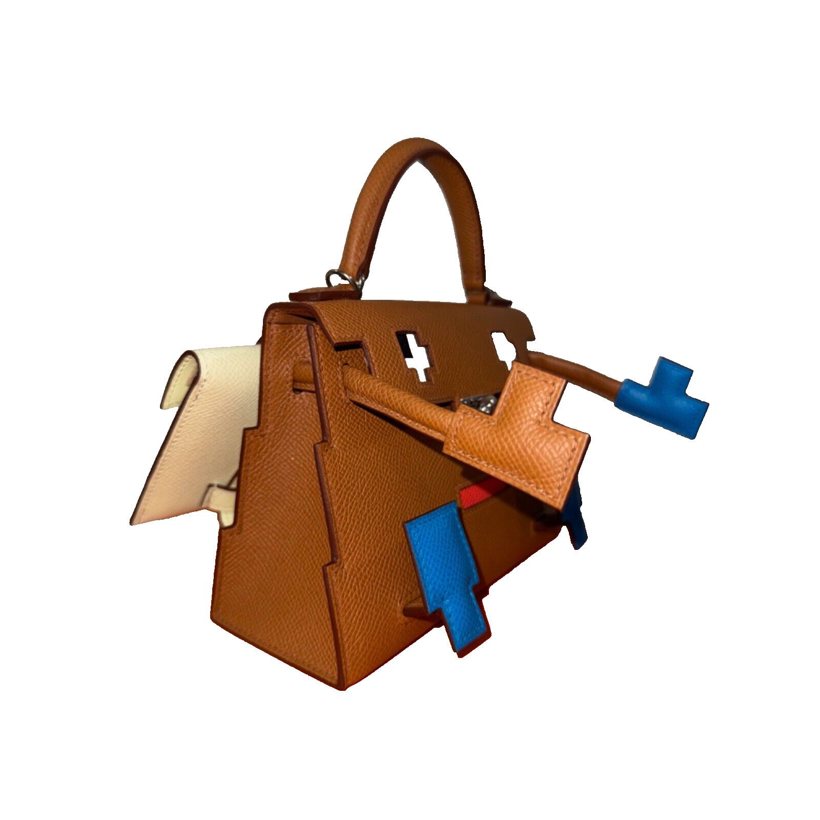 Hermes Hermes Kelly 20 Pochette Gold Epsom Quelle Idole Bag Size ONE SIZE - 11 Thumbnail