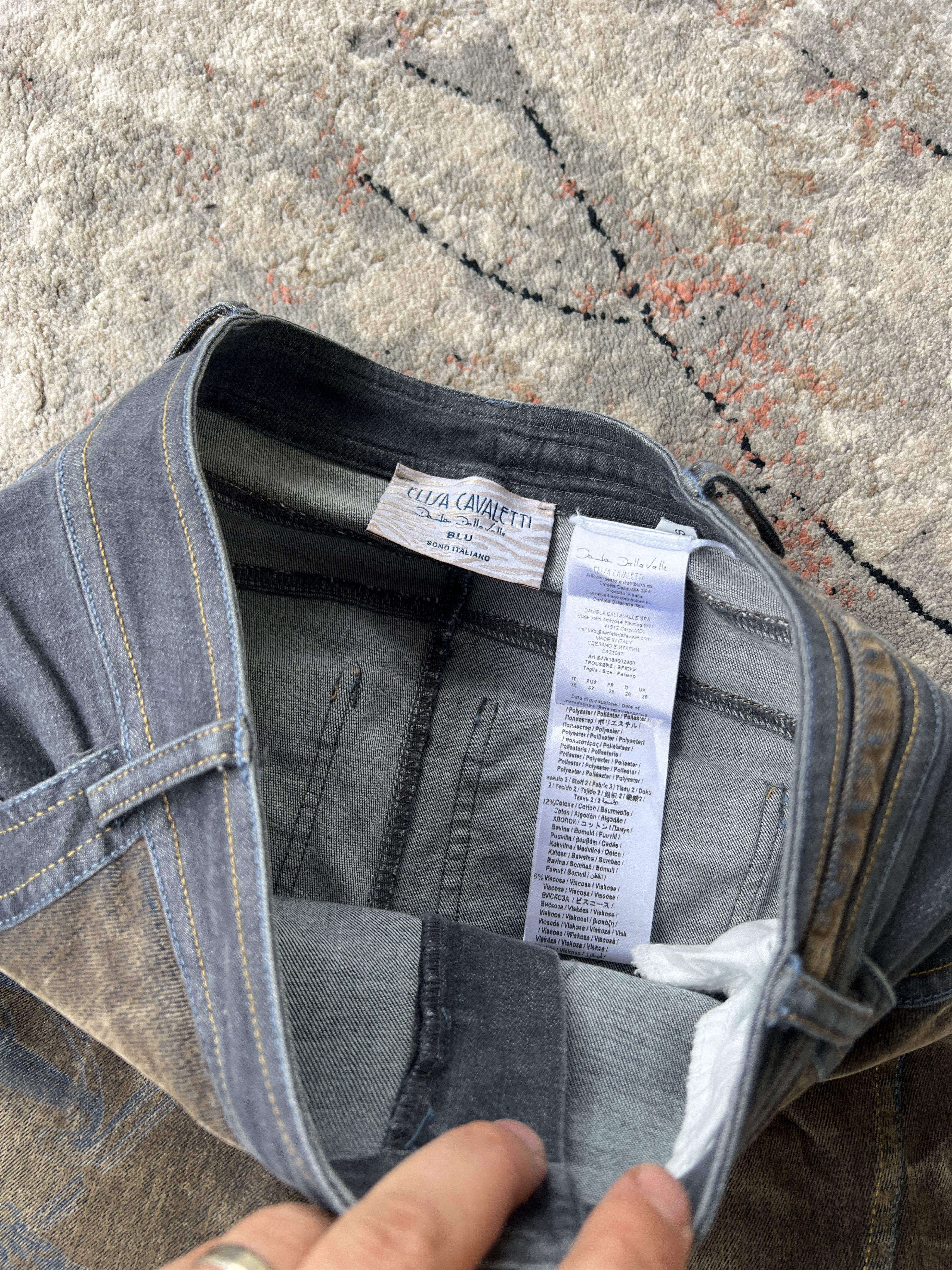 Elisa Cavaletti Elisa Cavaletti Pants Size 26" / US 2 / IT 38 - 3 Thumbnail