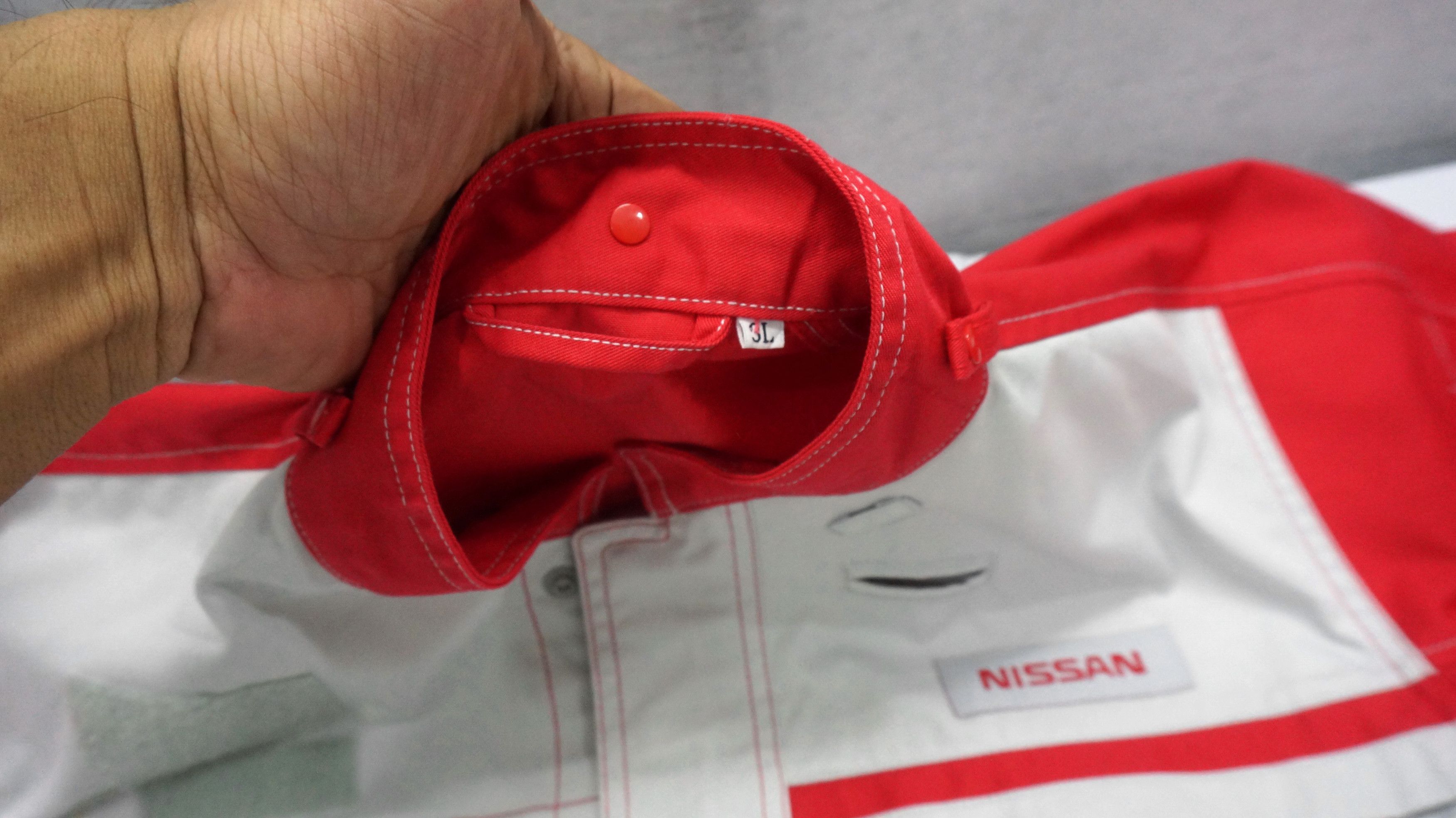 Japanese Brand Japan NISSAN MOTORS Vintage Heavy Duty Uniform Coverall Size US 32 / EU 48 - 7 Thumbnail