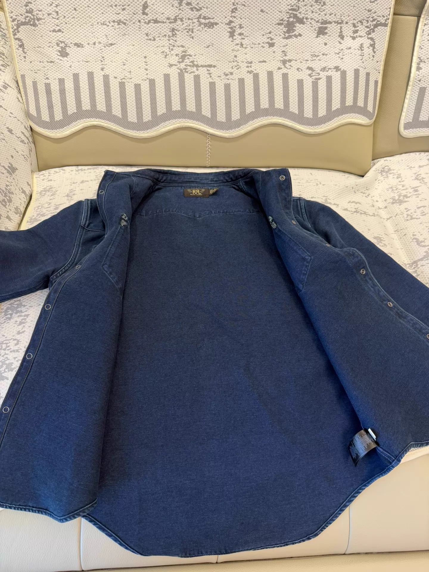 Polo Ralph Lauren Ralph Lauren Double RL FW25 Men's Long Sleeve Denim Shirt L Size US L / EU 52-54 / 3 - 5 Thumbnail