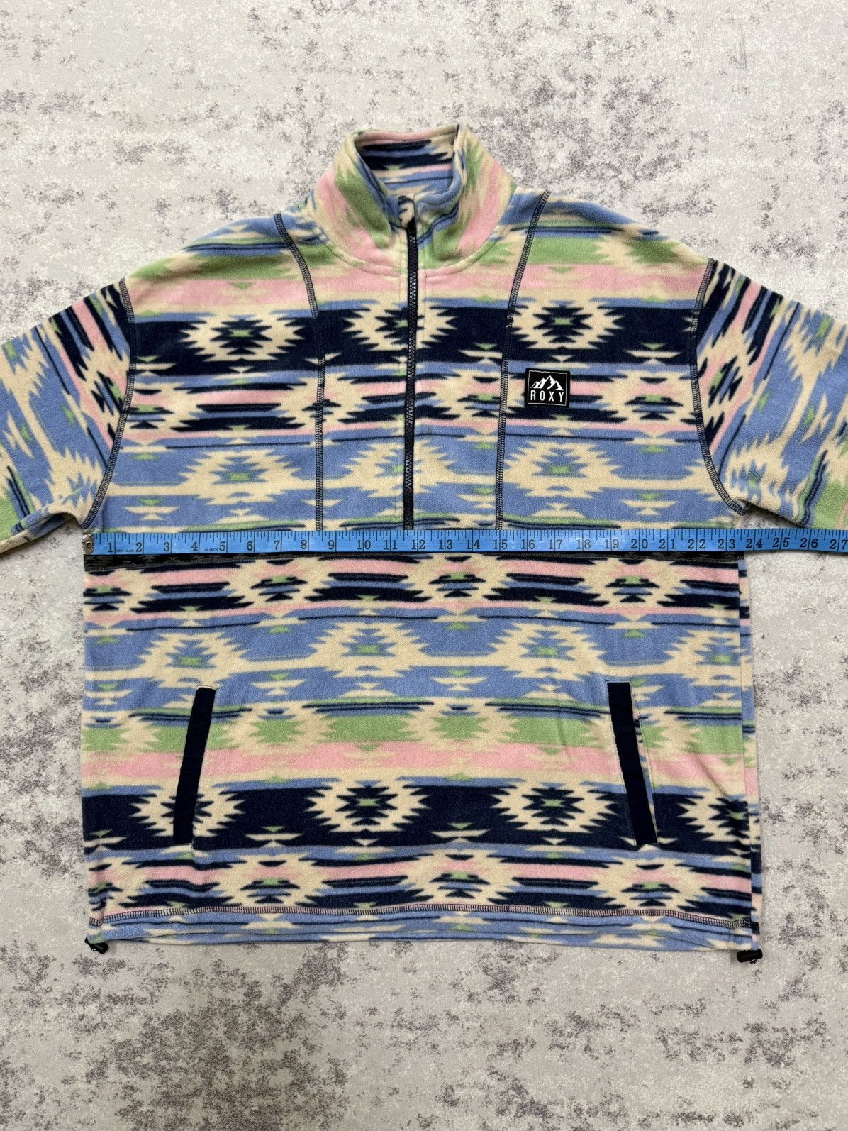 Native Roxy Native Halfzipper Fleece Sweatshirt Size US L / EU 52-54 / 3 - 13 Thumbnail