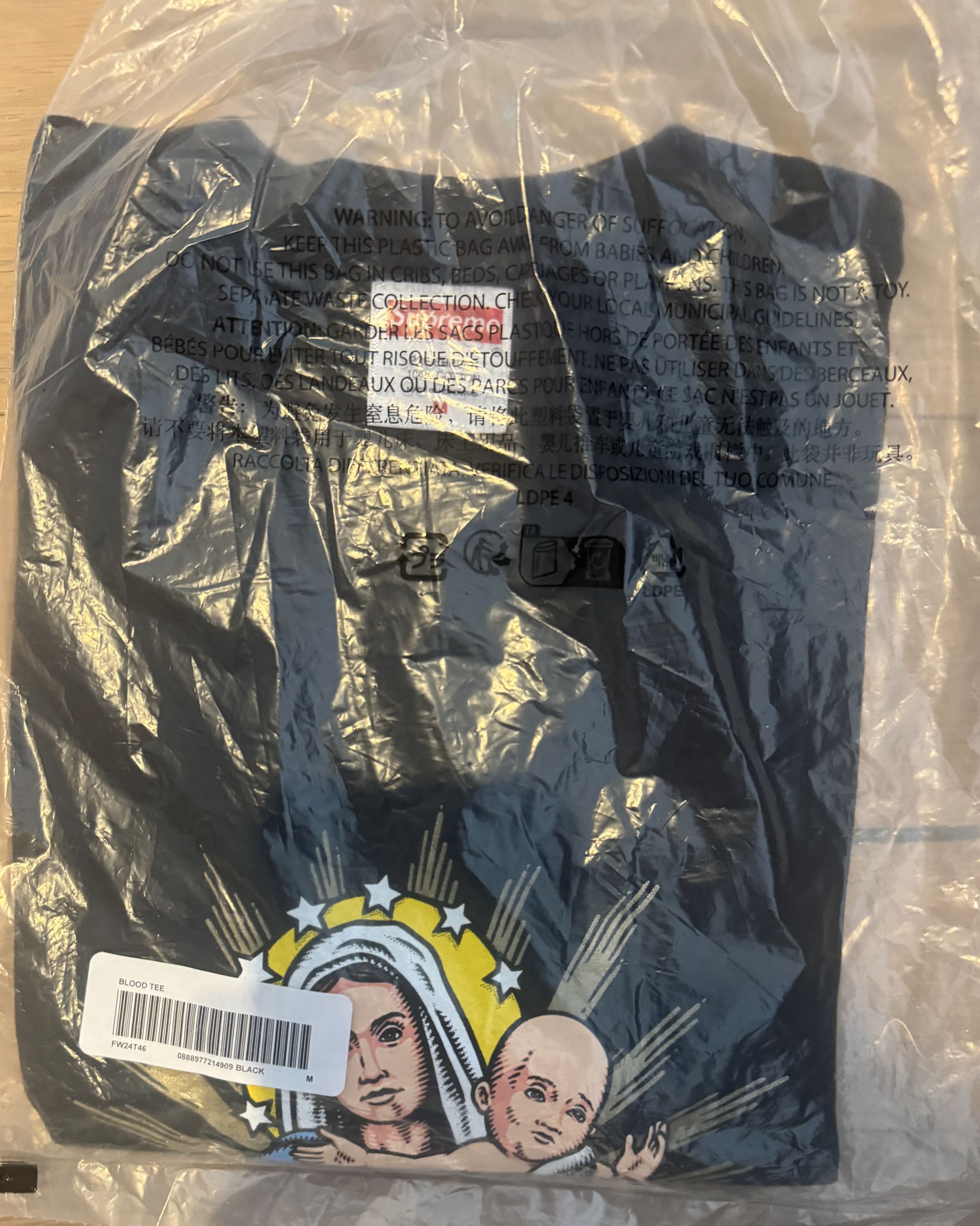 Supreme Blood Tee Sean Cliver Size US M / EU 48-50 / 2 - 2 Thumbnail