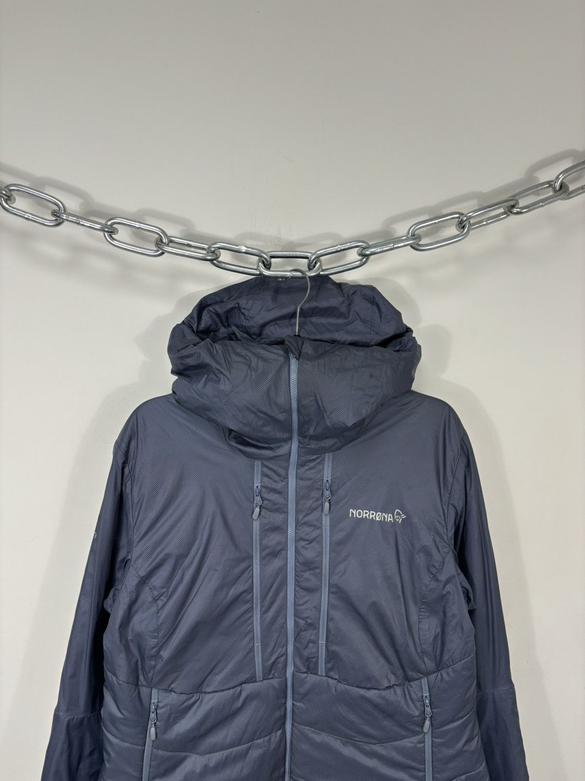 Norrona Norrona Women’s Trollveggen Primaloft 100 Zip Hooded Jacket Size L / US 10 / IT 46 - 4 Thumbnail