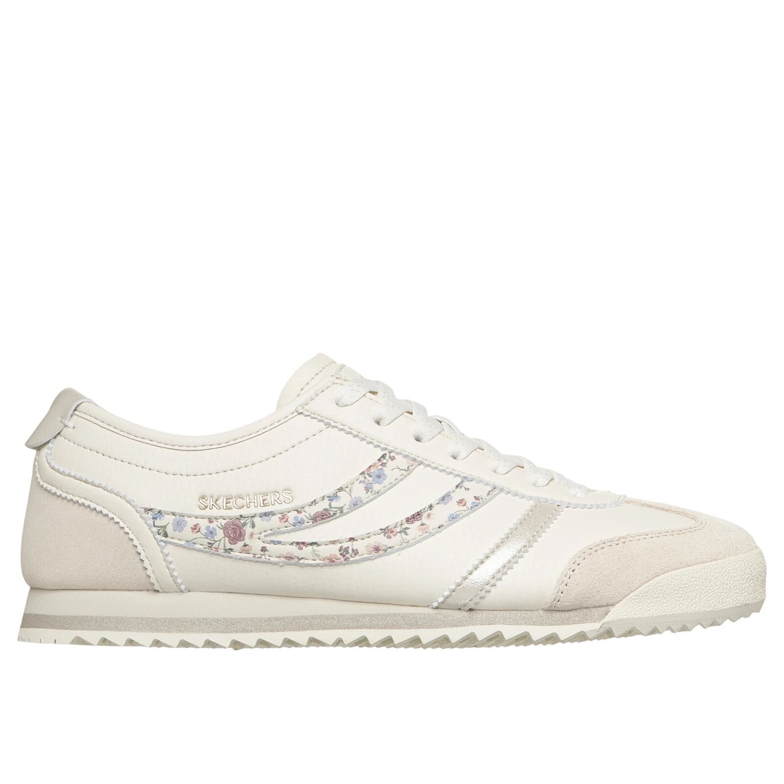 SKECHERS Skechers Topnotch Floral White Sneaker - Size 9W - New Size US 9 / IT 39 - 1 Thumbnail