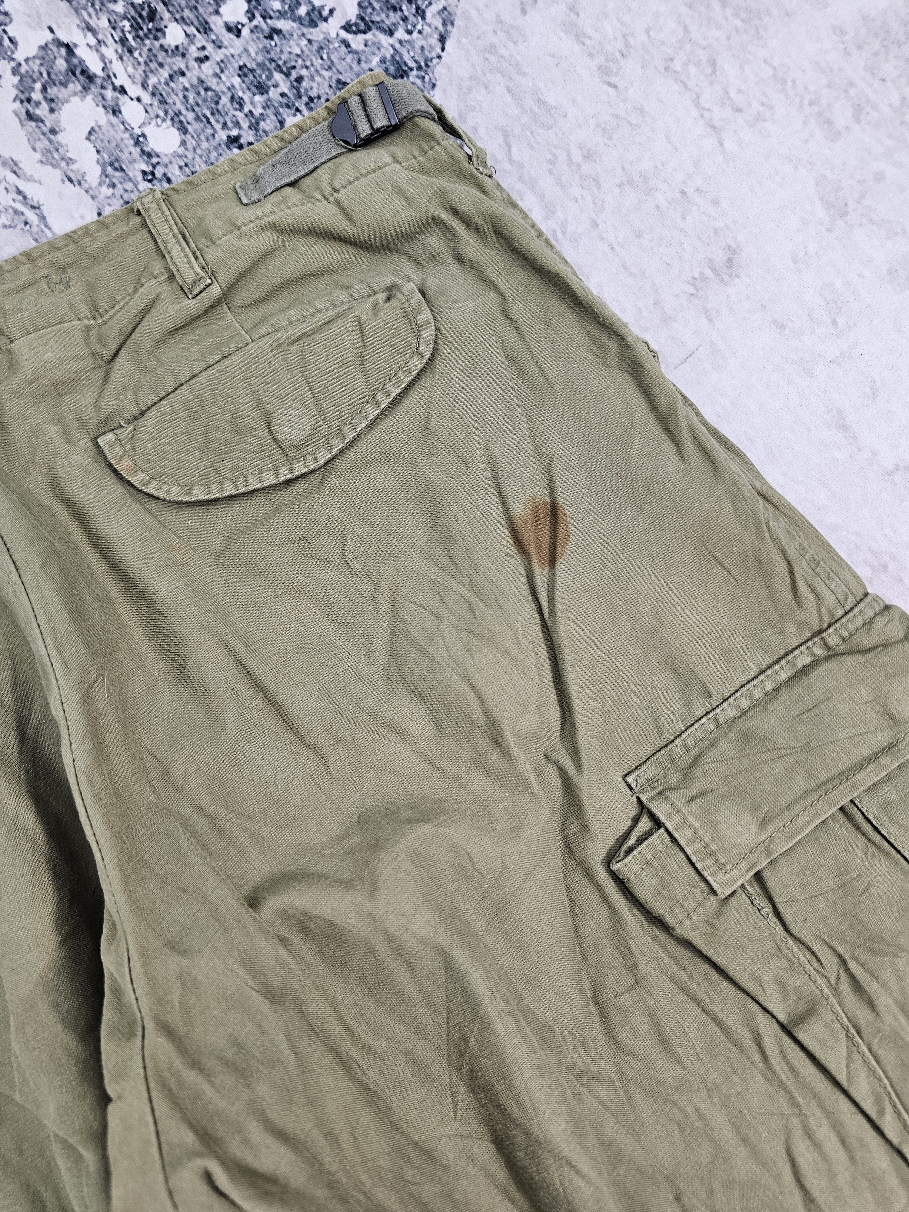 Japanese Brand BACK NUMBER Cargo Tactical Hunting Military Pants JB0284 Size US 35 - 7 Thumbnail
