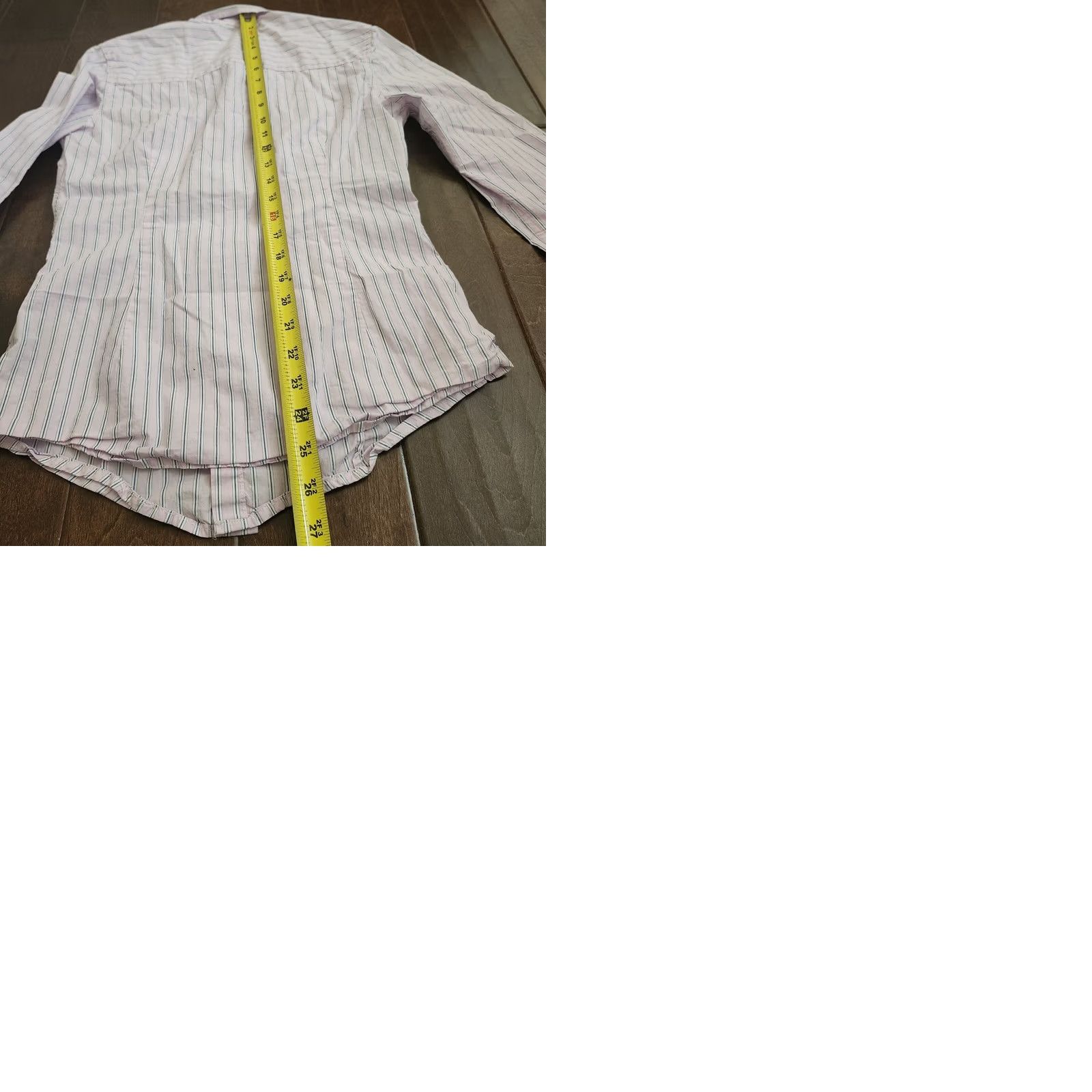 Forever 21 Forever21 Striped Button-Up Dress Shirt S/P Womens Shirt Long Sleeve Multicolor Casual Travel Business Party/Cocktail Spring Fall Winter Mens Girls Size S / US 4 / IT 40 - 10 Thumbnail