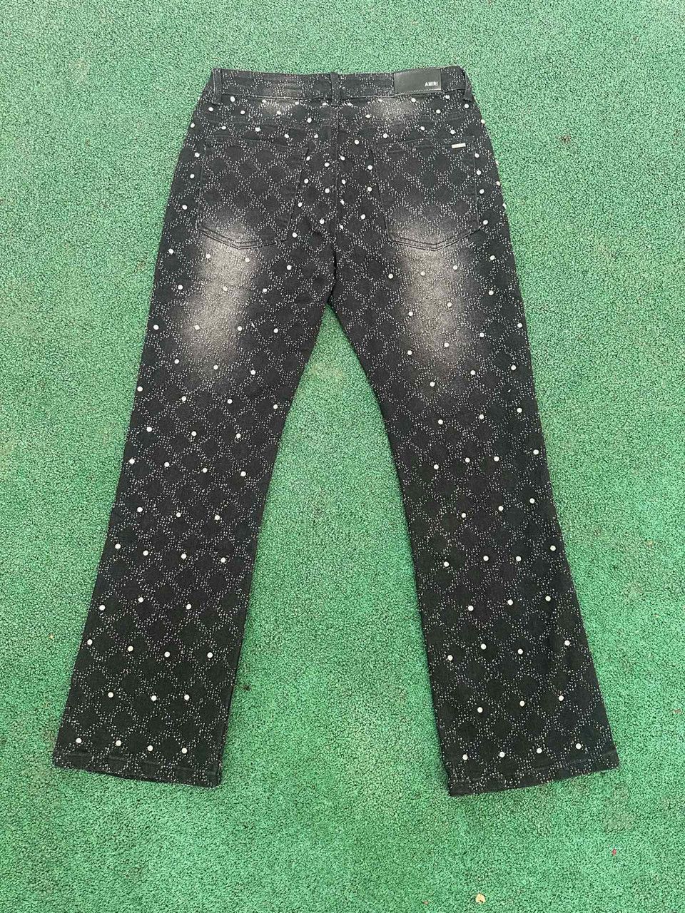 Vintage Micro trumpet starry jeans, light luxury jeans Size US 34 / EU 50 - 8 Thumbnail