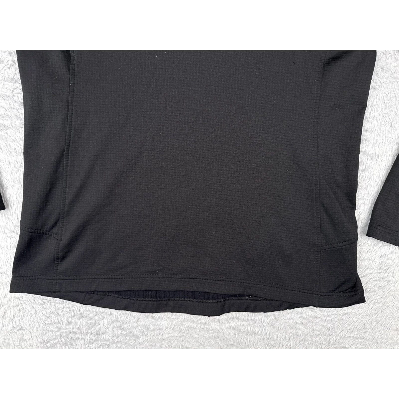 The North Face The North Face Pullover Womens XL Black 1/4 Zip Fleece Grid DLA Piper Logo Activewear Size XL / US 12-14 / IT 48-50 - 5 Thumbnail