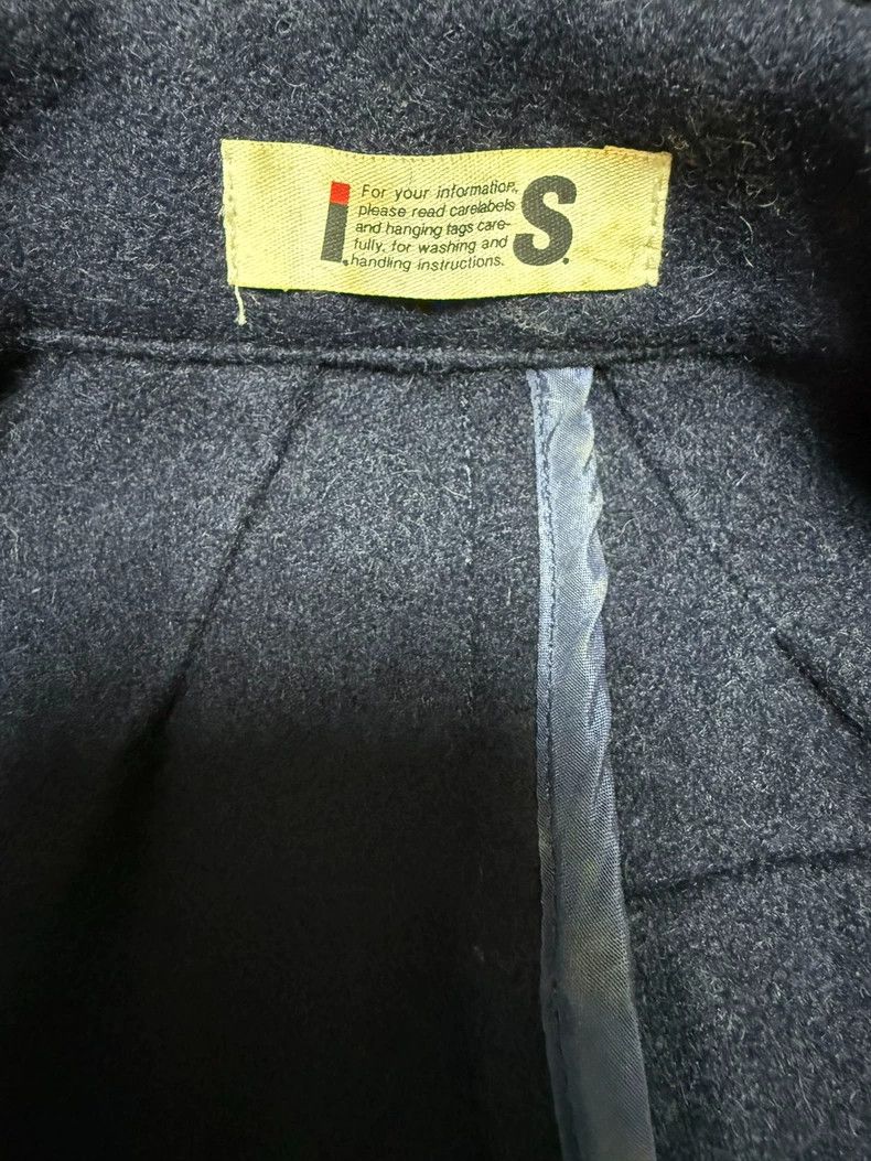 Issey Miyake issey miyake size:9 Wool navy blue coat Size US XXS / EU 40 - 3 Thumbnail