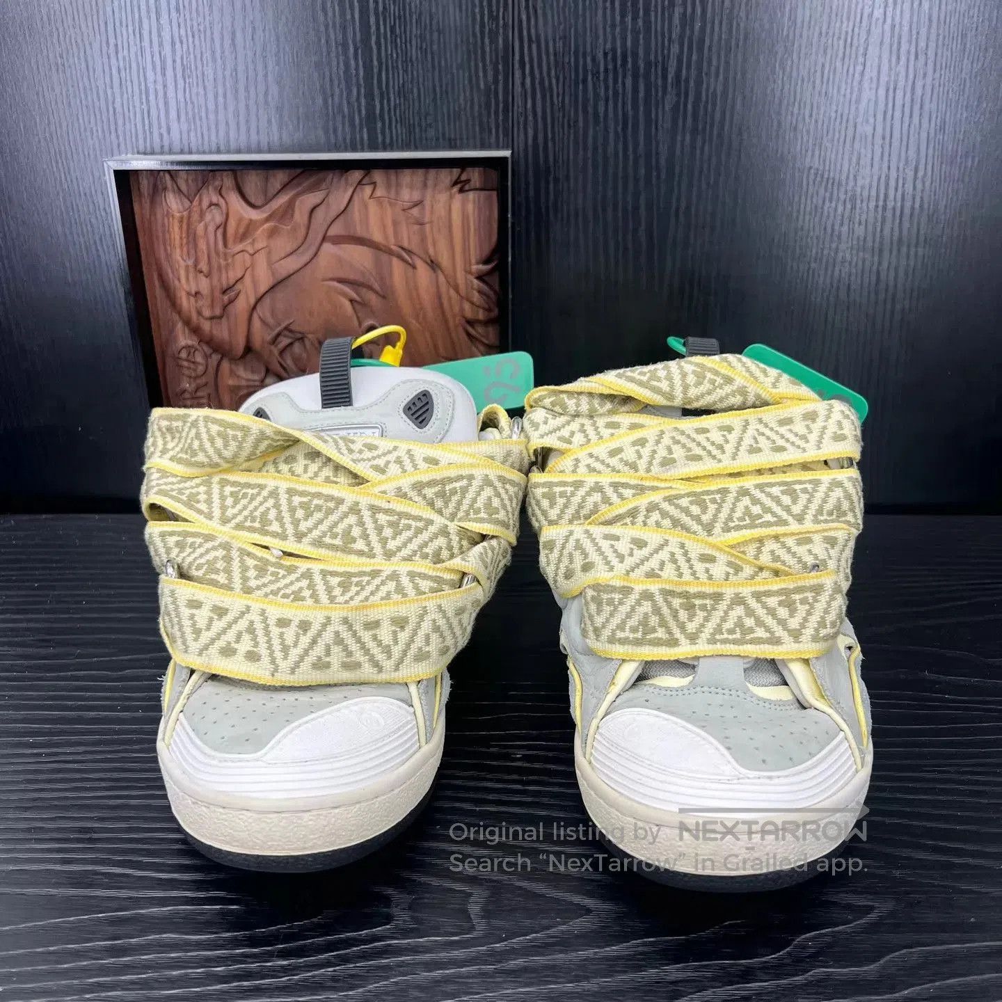 Lanvin Multi-Color High-Top Sneakers Size 9. Size US 9 / EU 42 - 4 Thumbnail