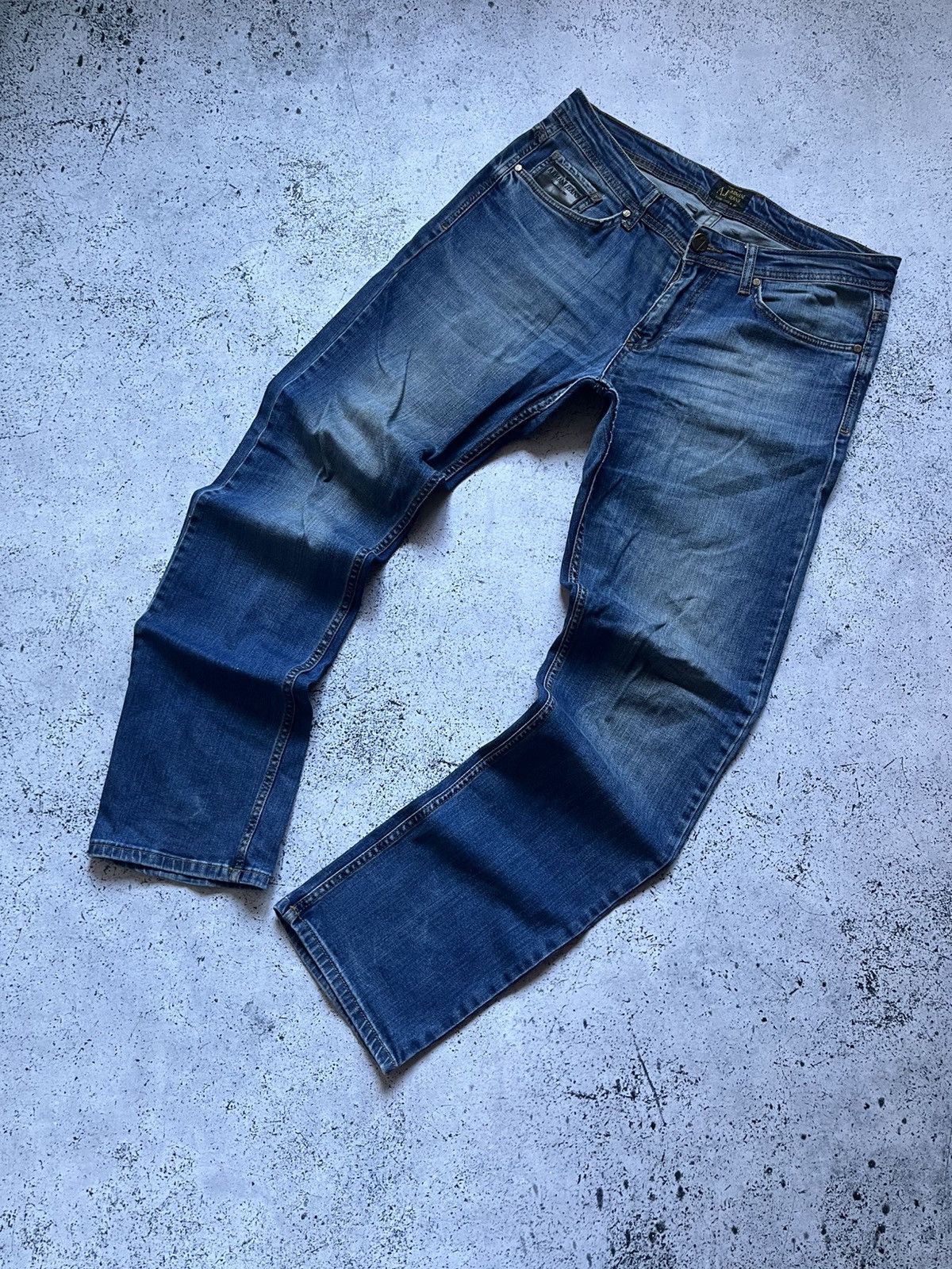 Armani × Vintage Vintage Armani Jeans Denim Metallic Logo Y2K USA Size US 34 / EU 50 - 7 Thumbnail