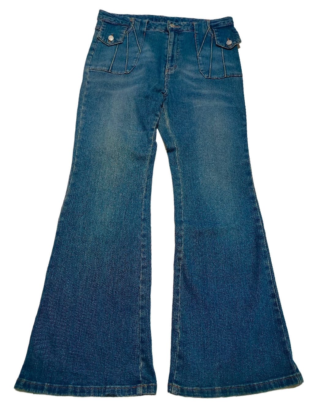 14th Addiction 💥 Super Flare Jeans Size US 34 / EU 50 - 2 Thumbnail