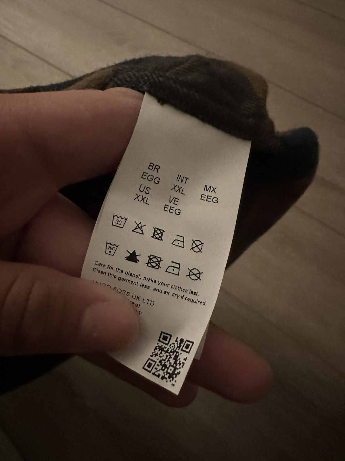 Hugo Boss Boss flannel Size US XXL / EU 58 / 5 - 4 Thumbnail