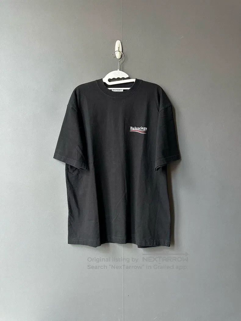 Balenciaga Balenciaga Black Coke T-Shirt Size US S / EU 44-46 / 1 - 1 Thumbnail