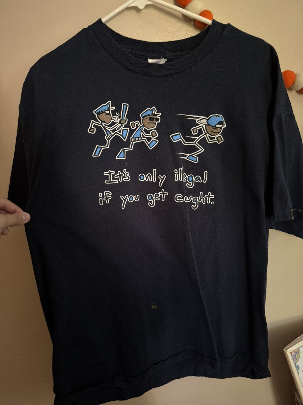 Other it’s only illegal if you get caught graphic tee Size US XL / EU 56 / 4 - 1 Thumbnail