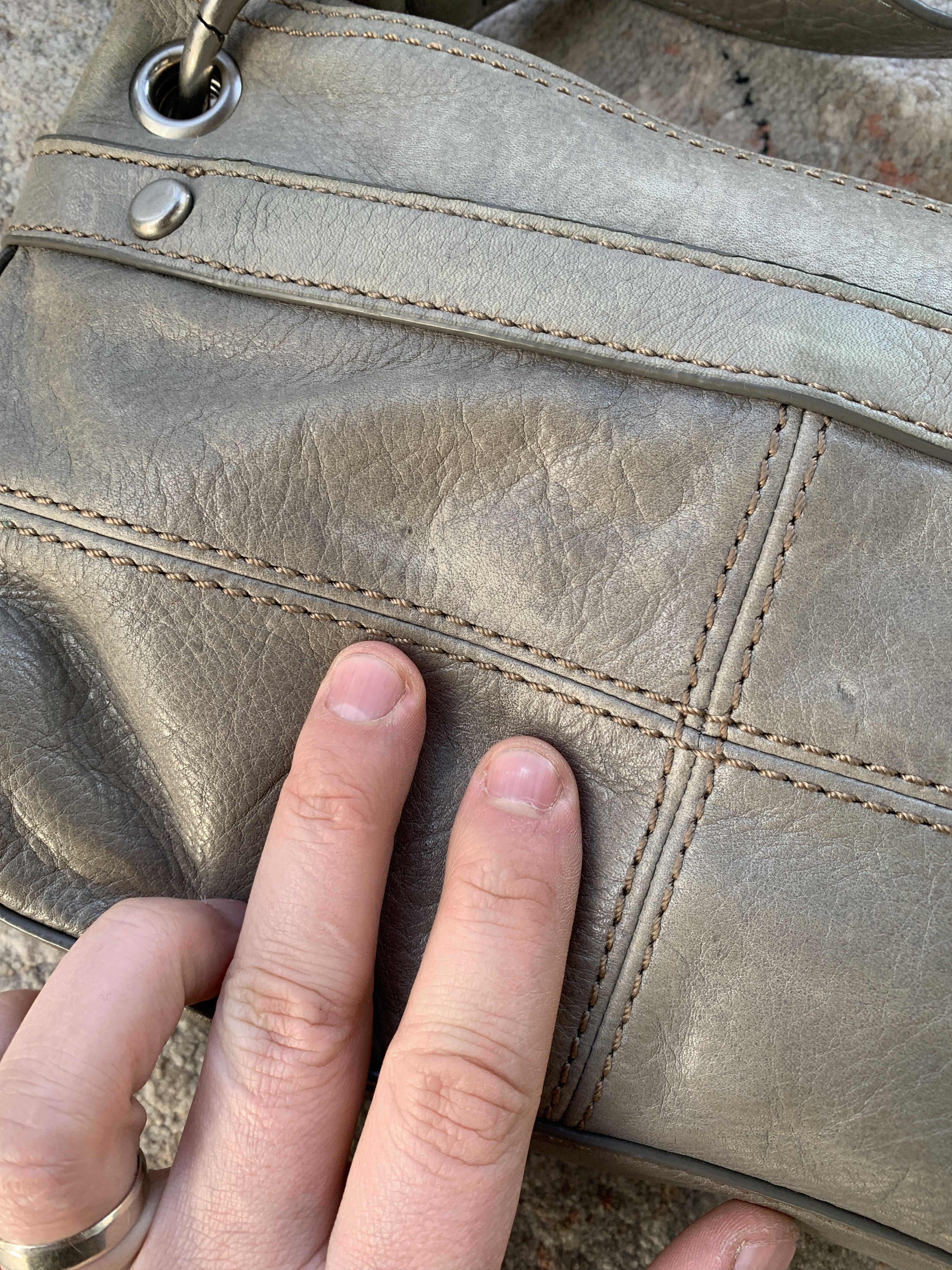 Fossil × Leather × Vintage Fossil Vintage Leather Bag Size ONE SIZE - 5 Thumbnail