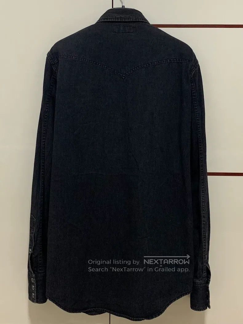 Saint Laurent Paris Saint Laurent Paris Carbon Black Double Pocket Cat-Eye扣But Size US L / EU 52-54 / 3 - 2 Thumbnail