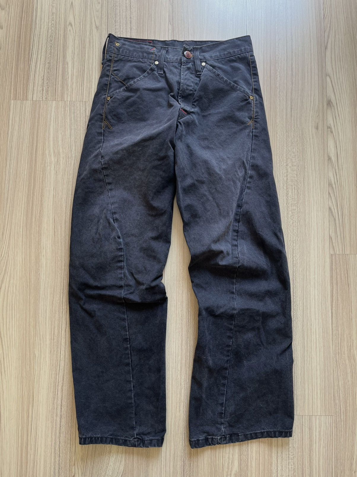 Levi's Levi’s Engineer Faded Black Jeans Size US 28 / EU 44 - 2 Thumbnail